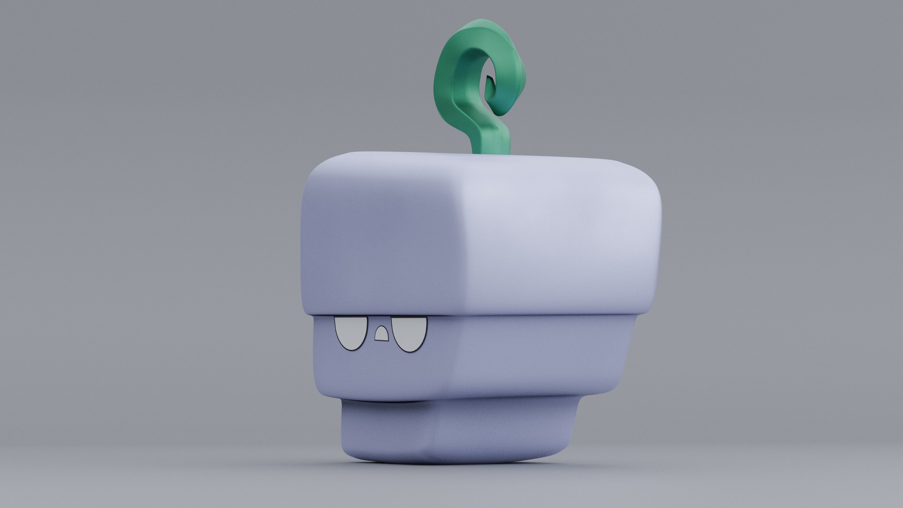 Spring Fruit from Blox Fruit 3D model_4