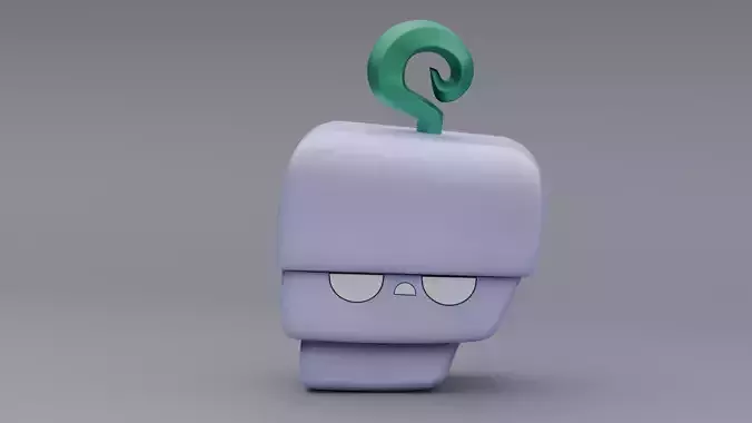 Spring Fruit from Blox Fruit 3D model