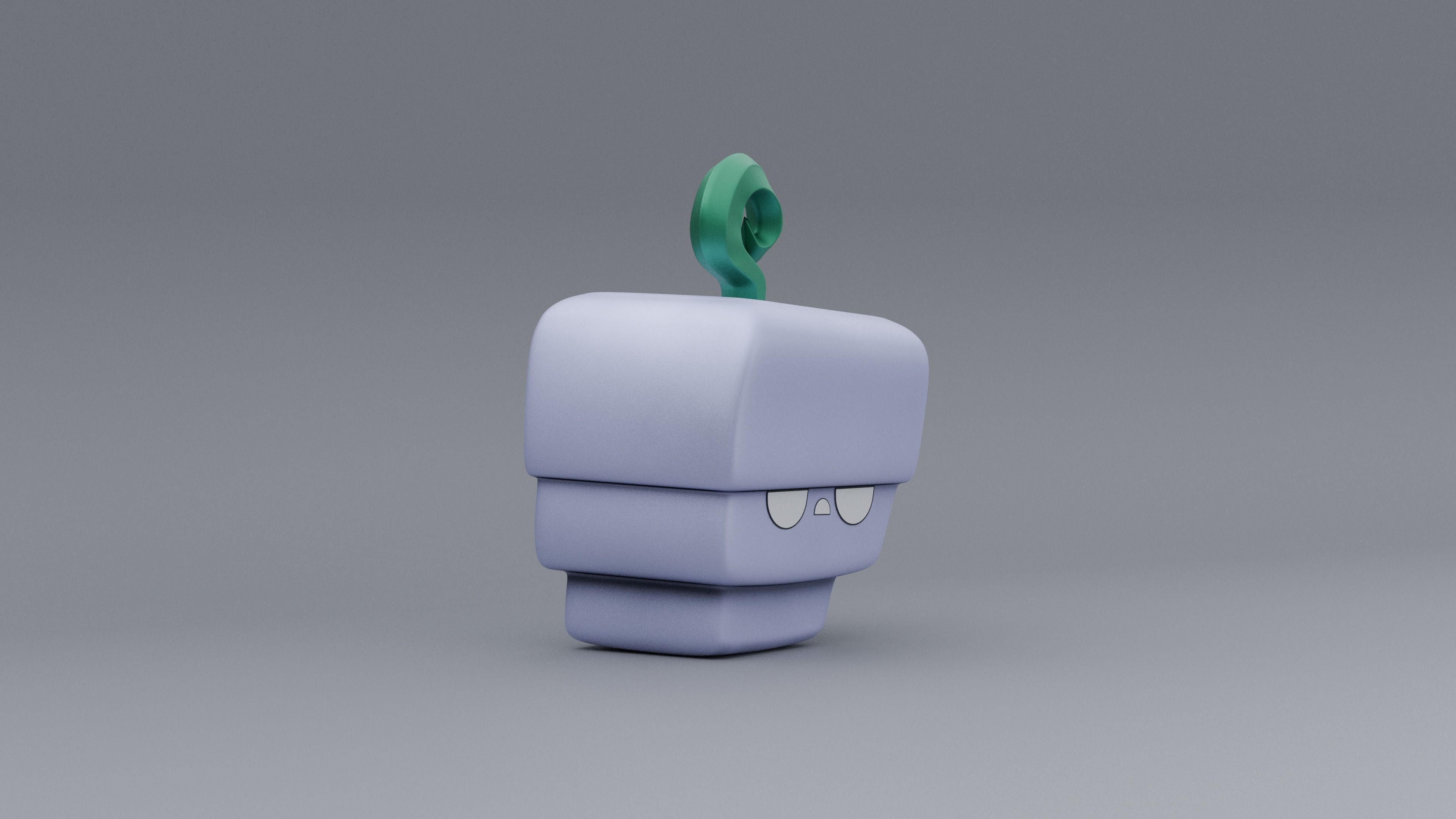 Spring Fruit from Blox Fruit 3D model_2