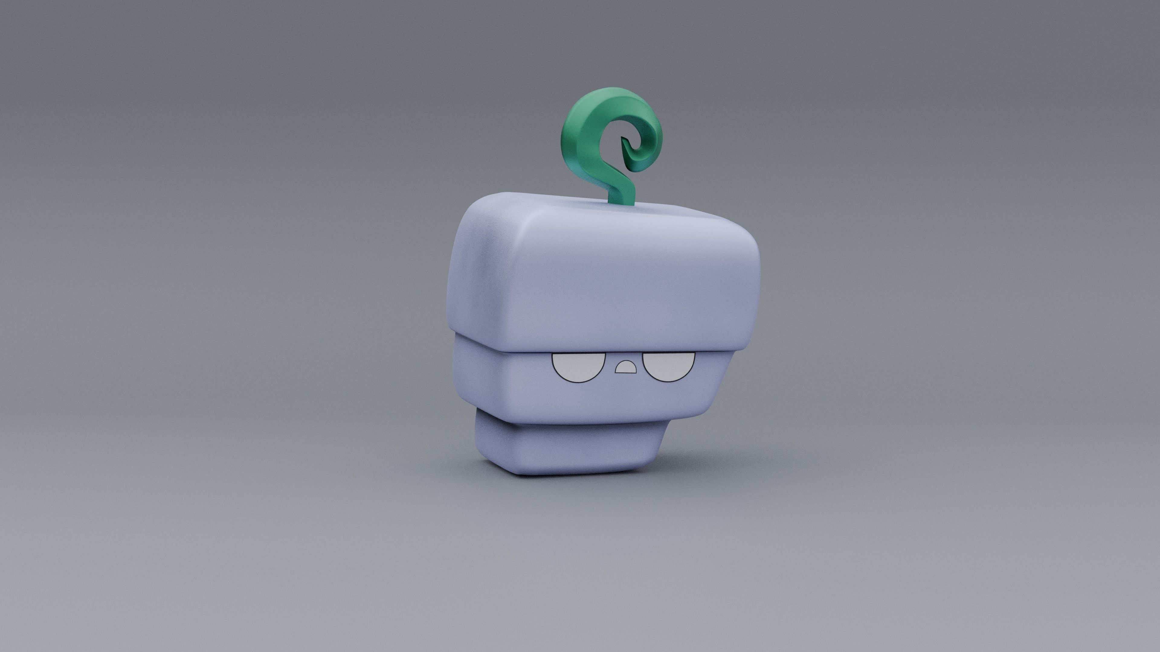 Spring Fruit from Blox Fruit 3D model_1