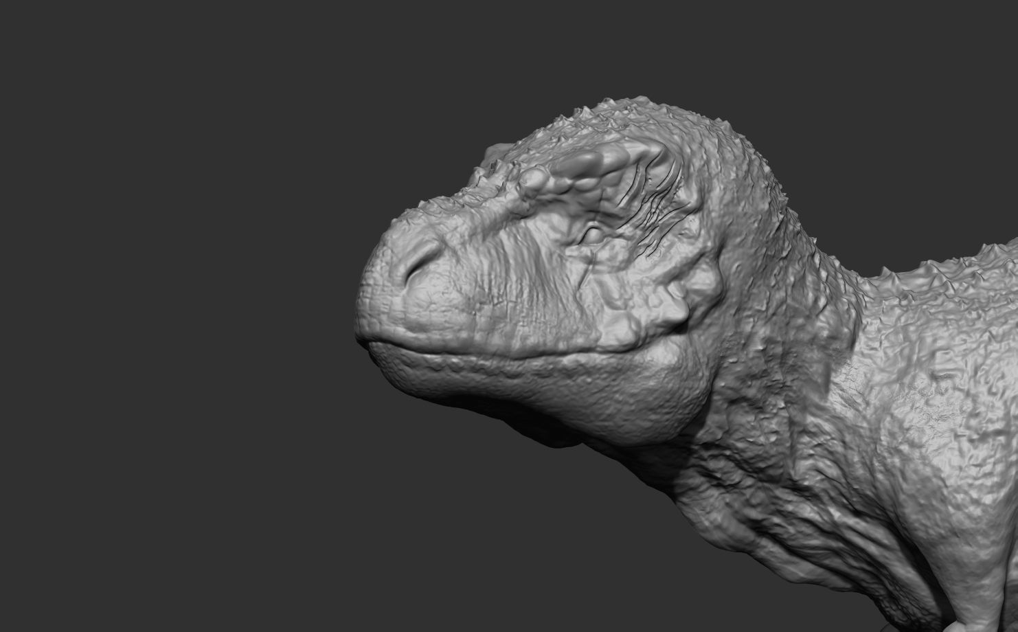 TYRANNOSAURUS VER2 STL FILE 3D print model_6