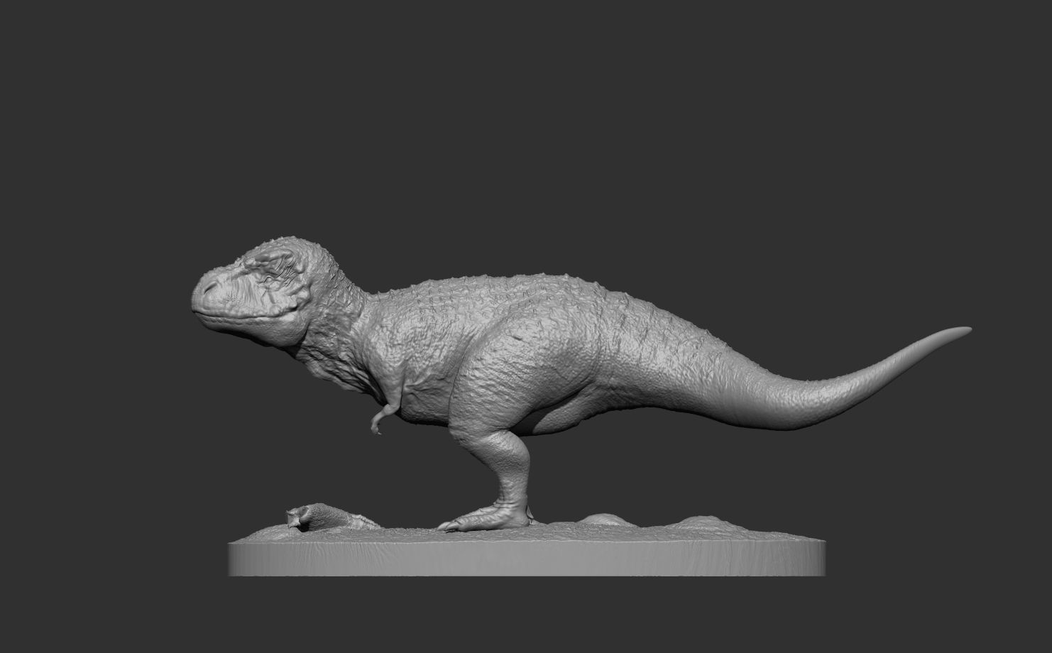 TYRANNOSAURUS VER2 STL FILE 3D print model_1