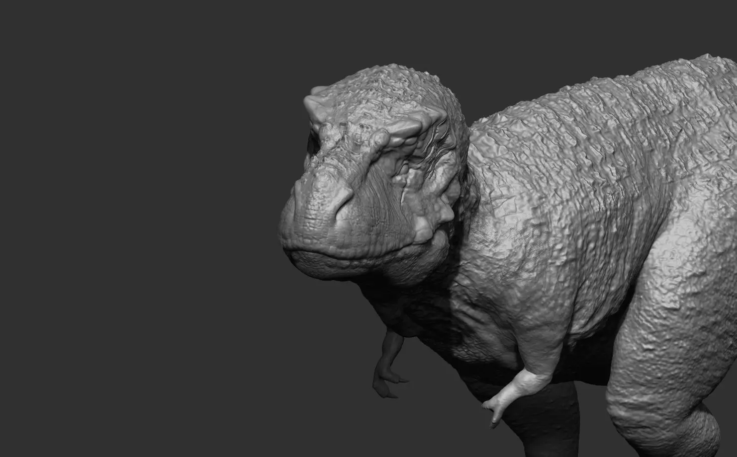 TYRANNOSAURUS VER2 STL FILE 3D print model_0