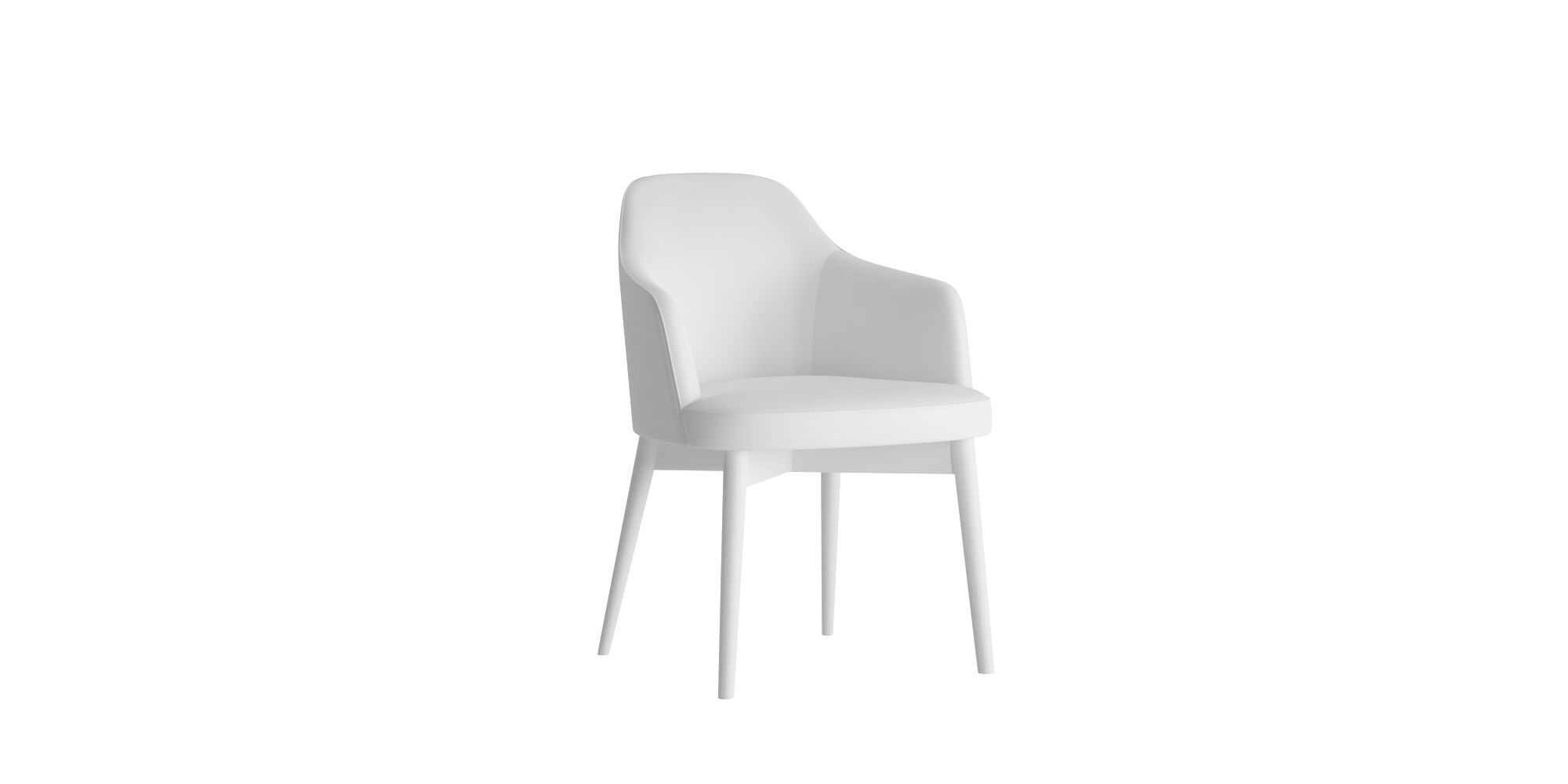 Iris Chair 3D model_4