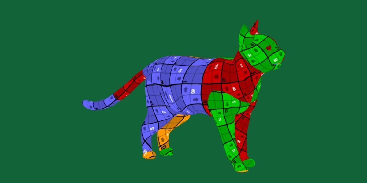 Burmese Domestic Cat 3D model_20