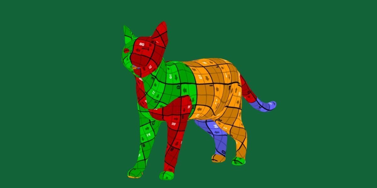 Burmese Domestic Cat 3D model_21