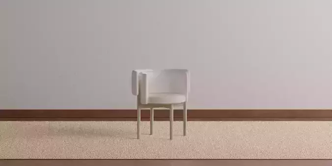 Layered Back Dining Chair