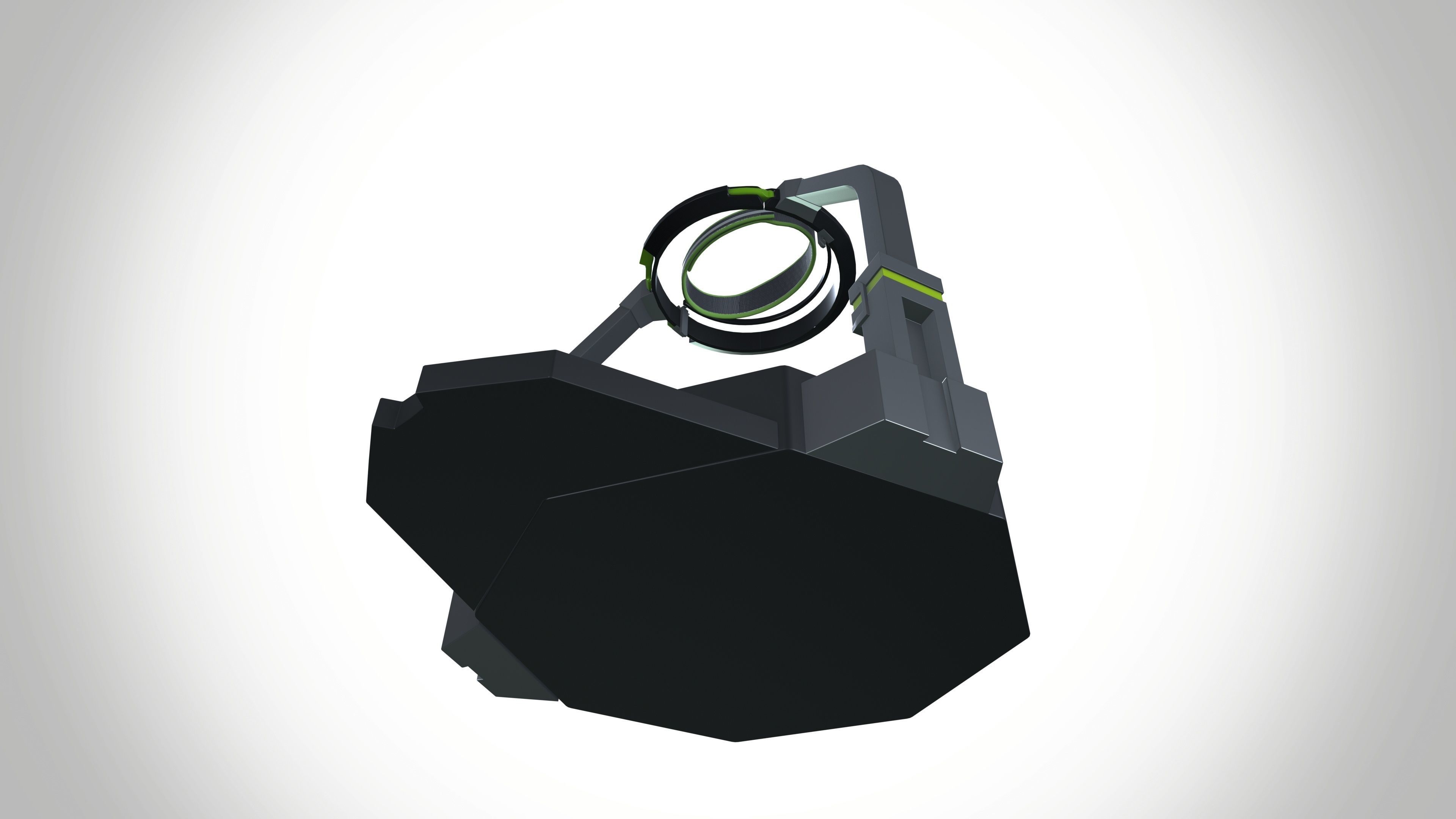 Omni VR Treadmill 3D model_7