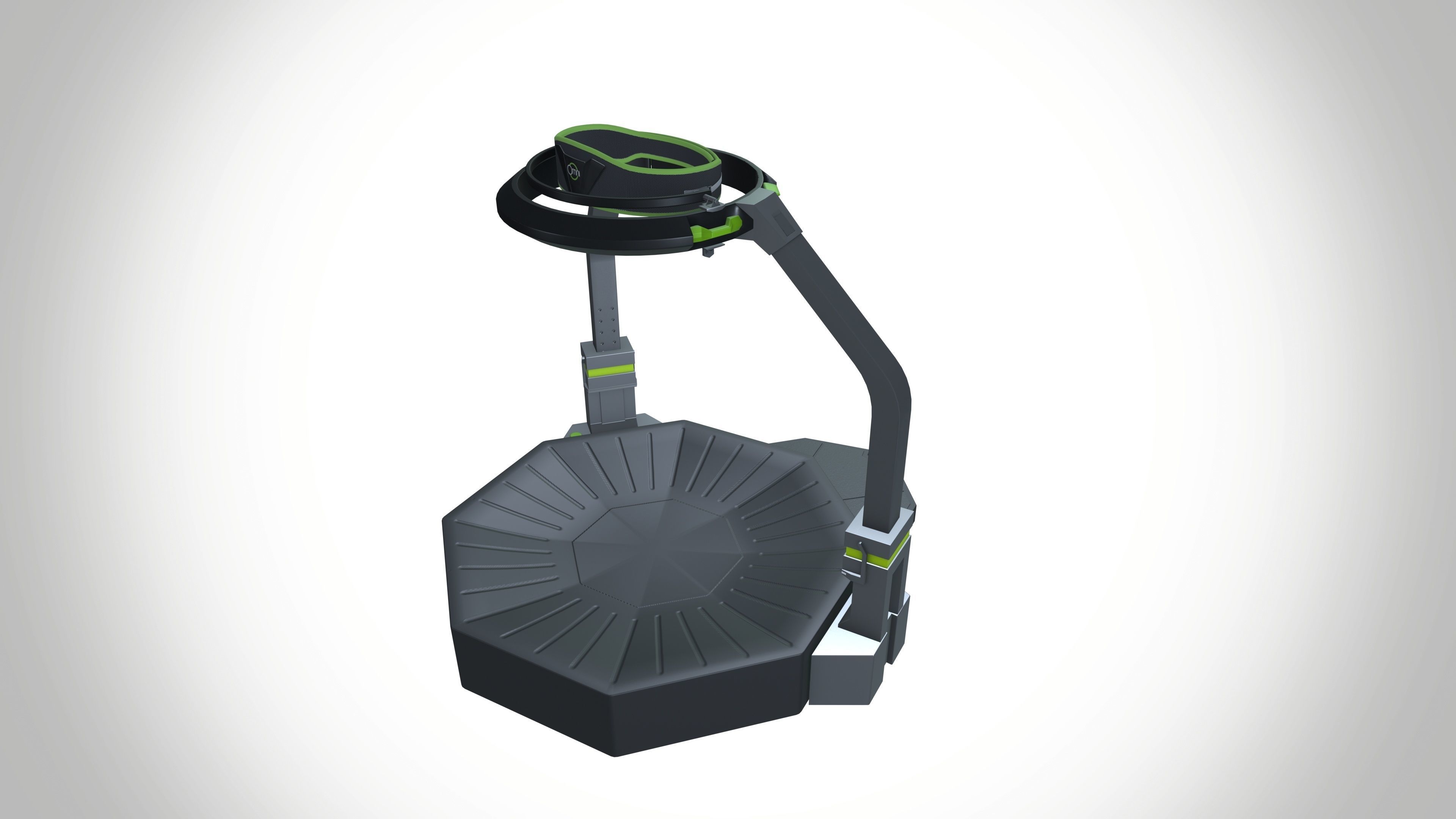 Omni VR Treadmill 3D model_3