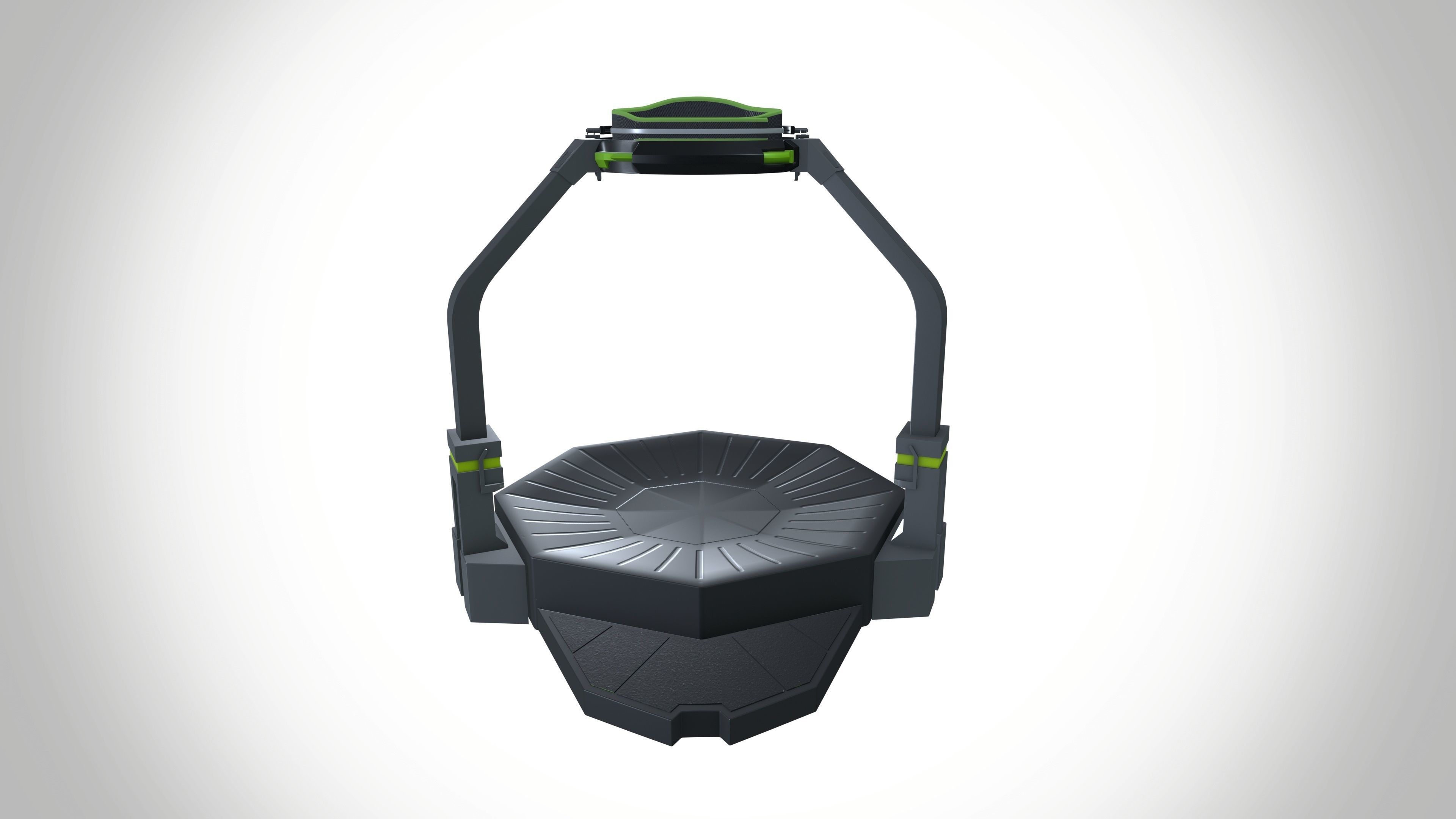 Omni VR Treadmill 3D model_4