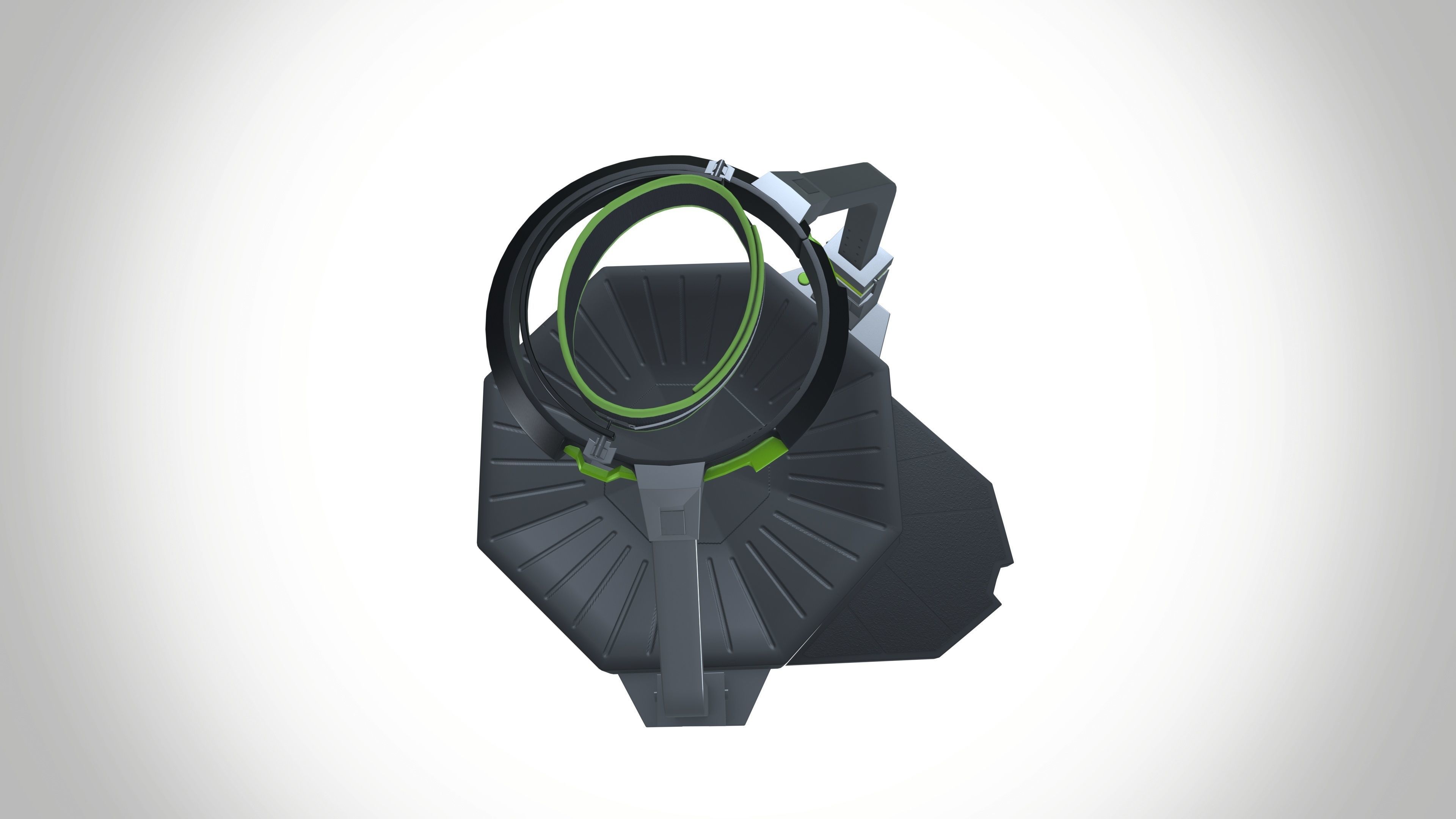 Omni VR Treadmill 3D model_5
