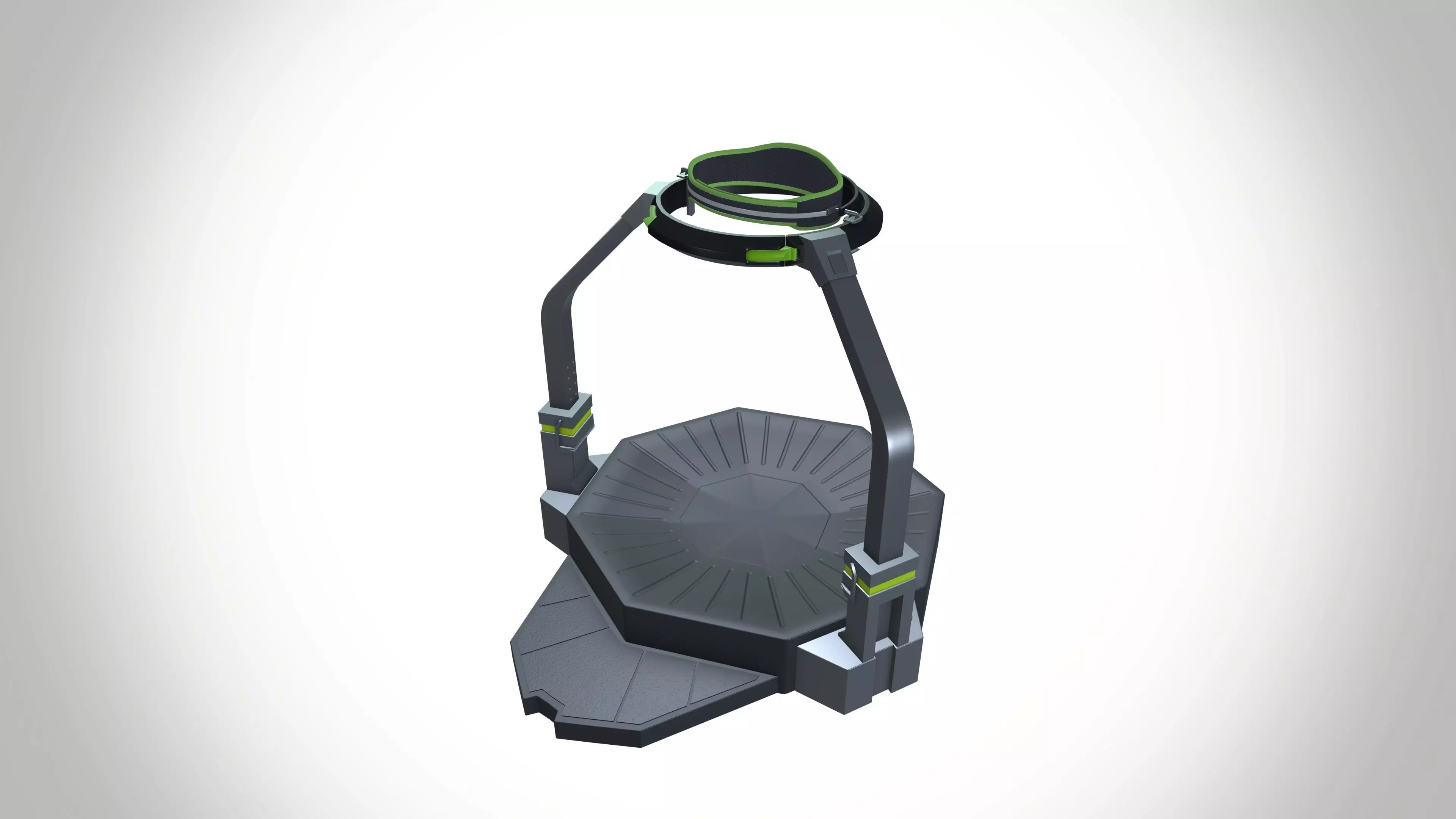 Omni VR Treadmill 3D model_0