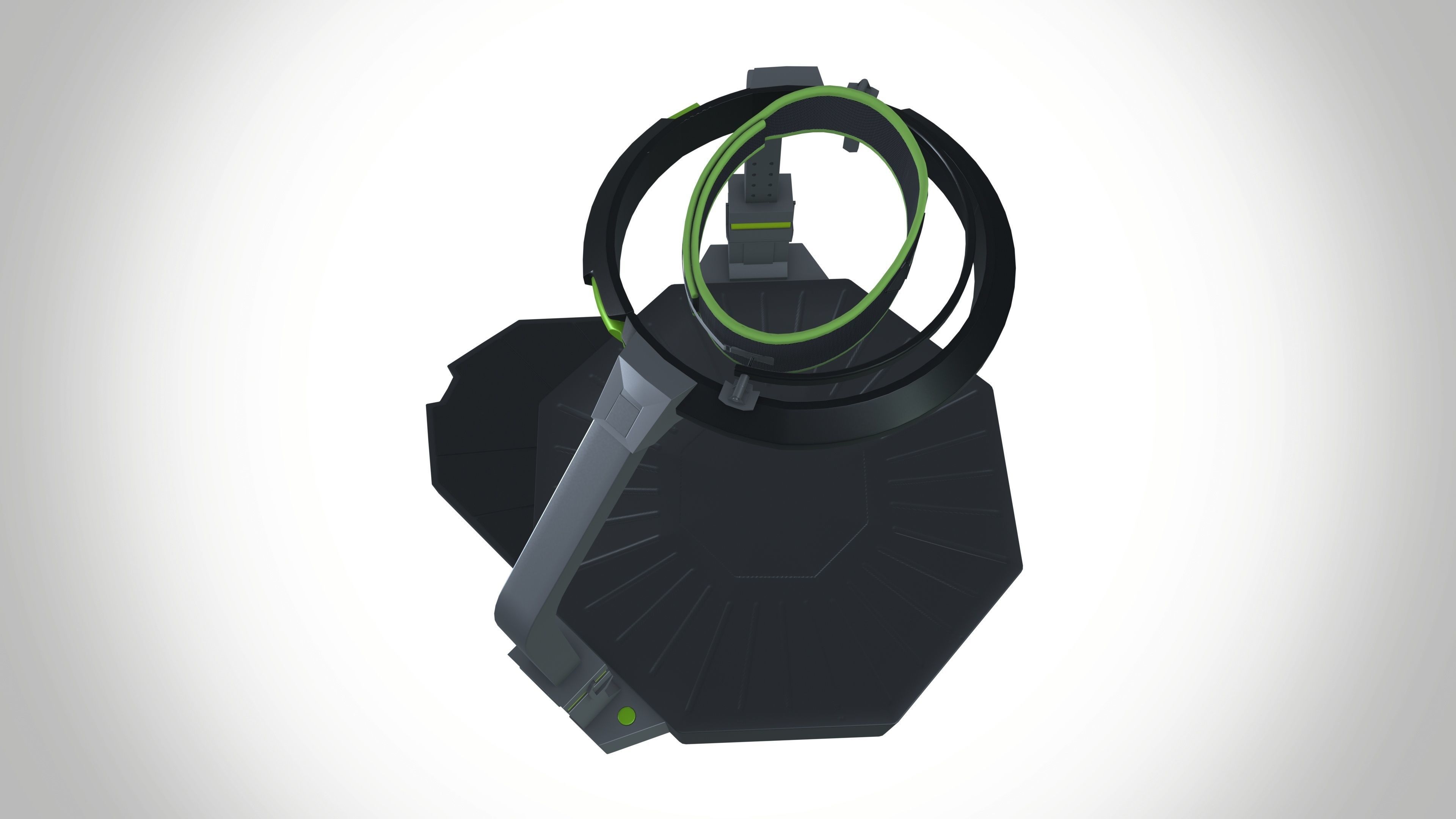 Omni VR Treadmill 3D model_6