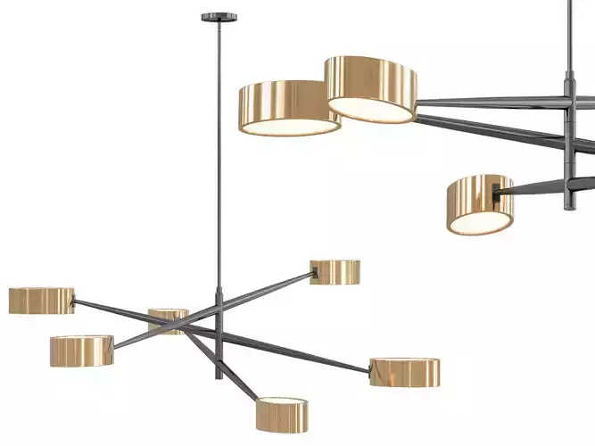Etoile Chandelier 3D model