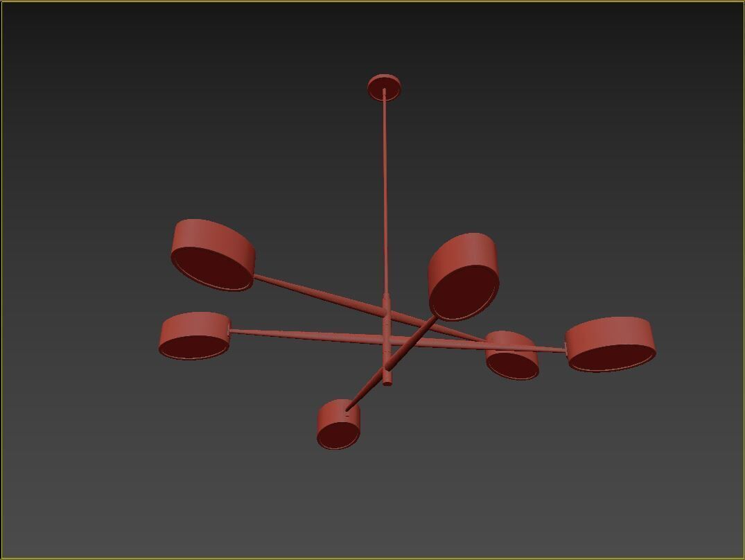 Etoile Chandelier 3D model_10