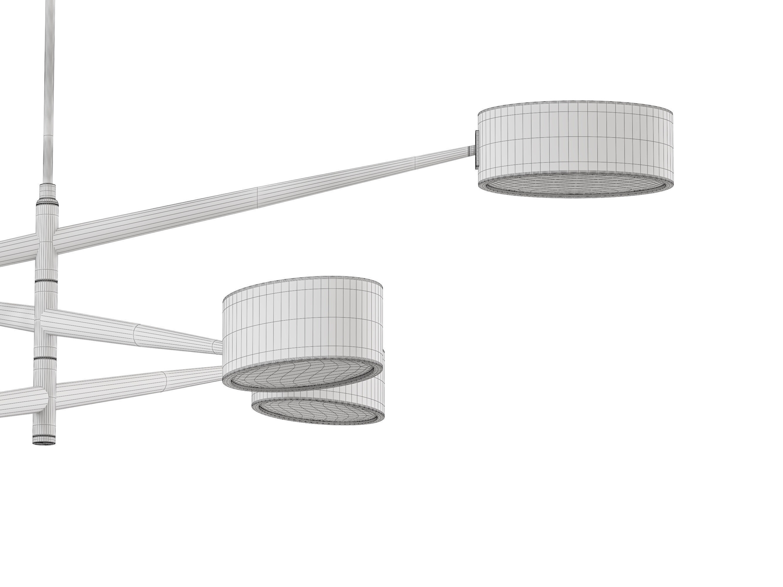 Etoile Chandelier 3D model_6