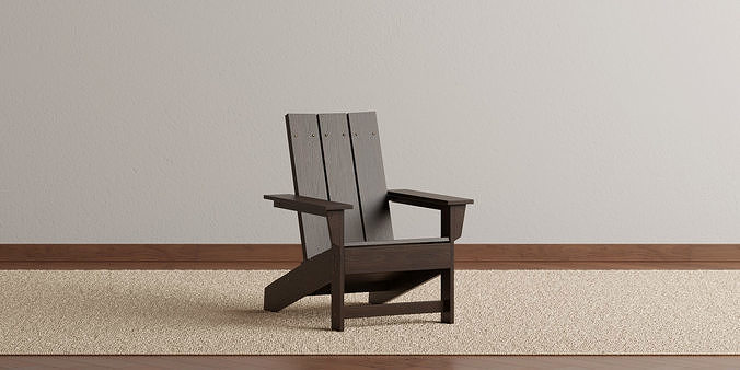 Marvin Plastic Chair 3D model