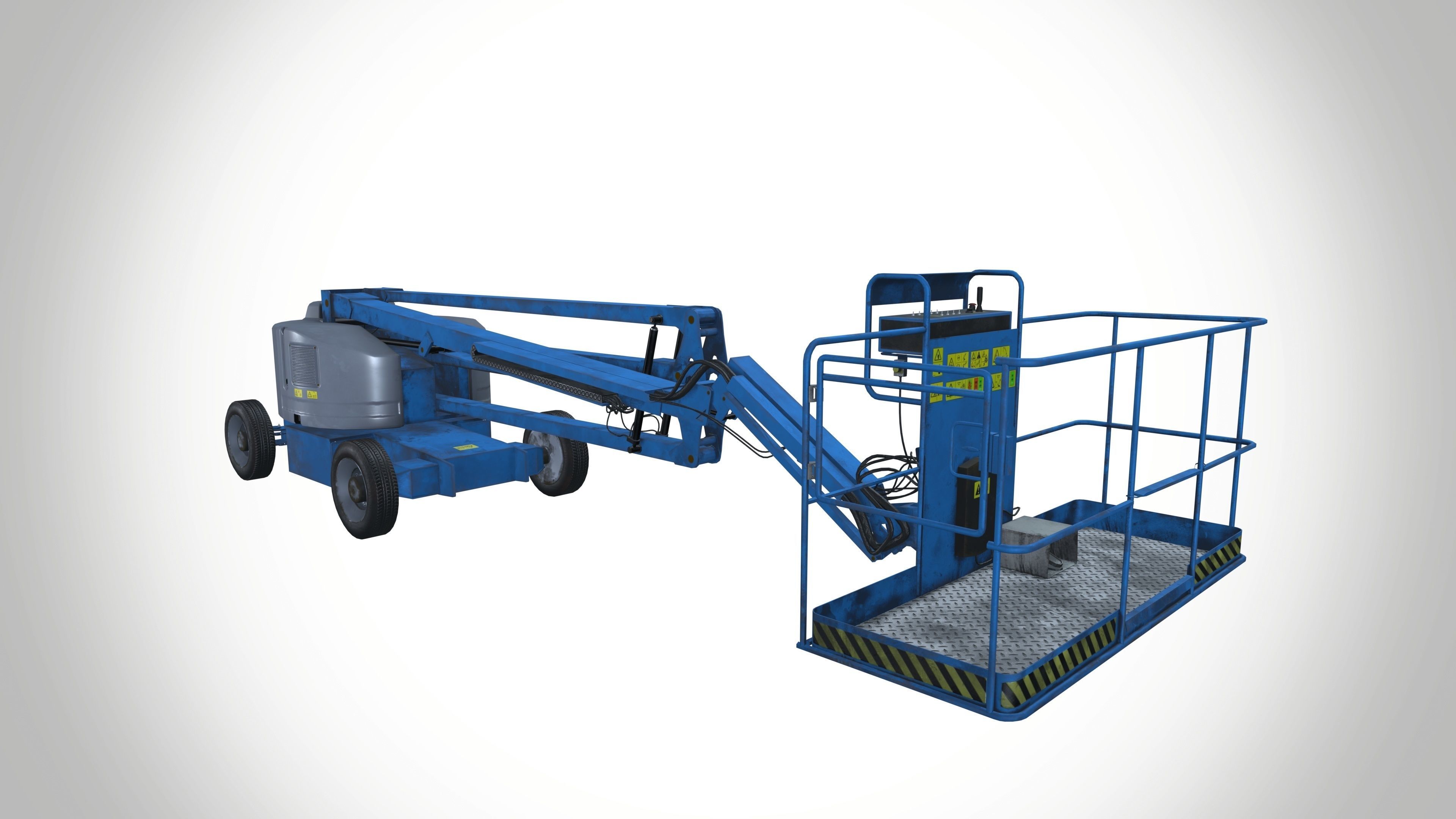 Boom Lift 3D model_2