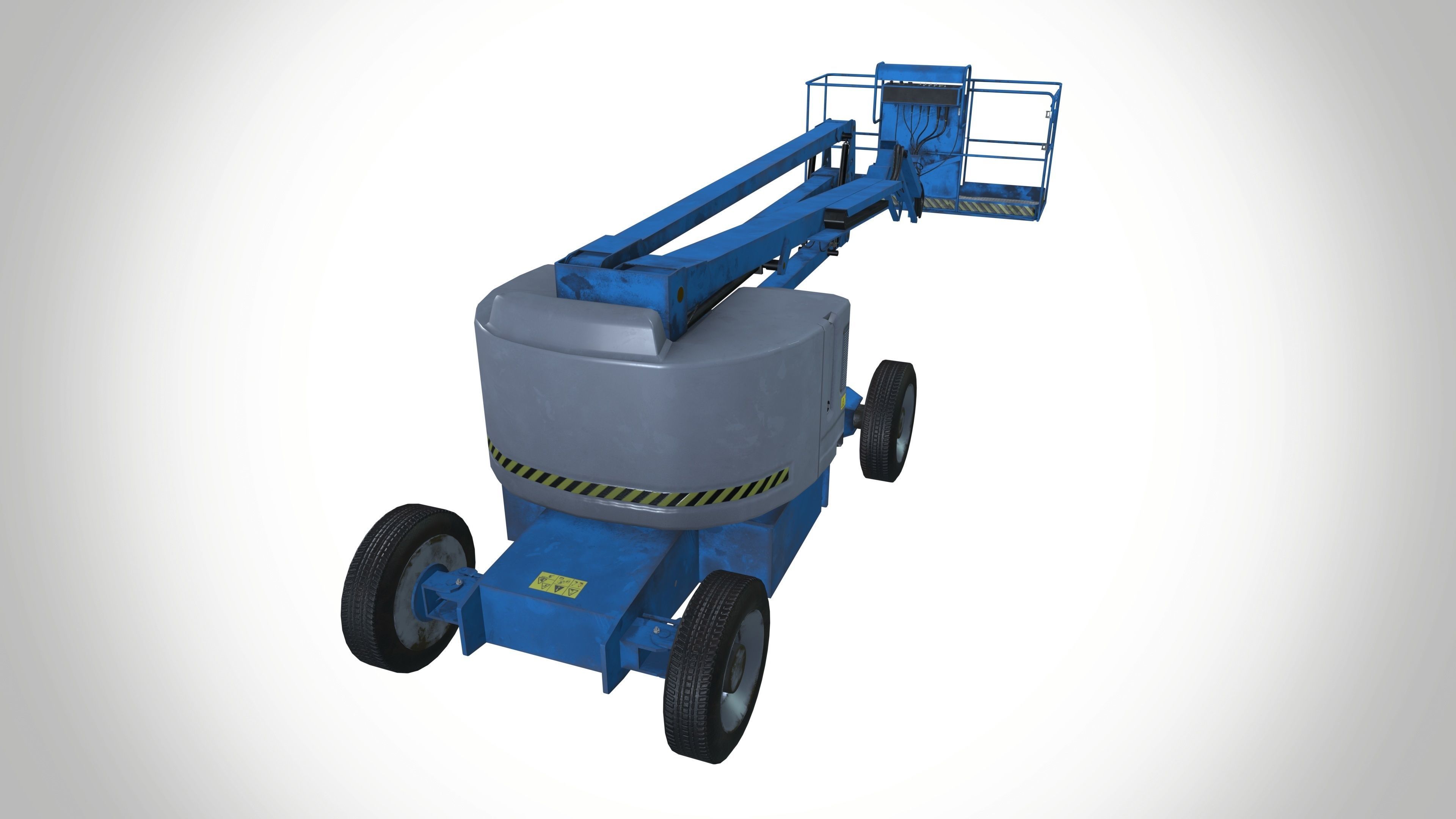 Boom Lift 3D model_4