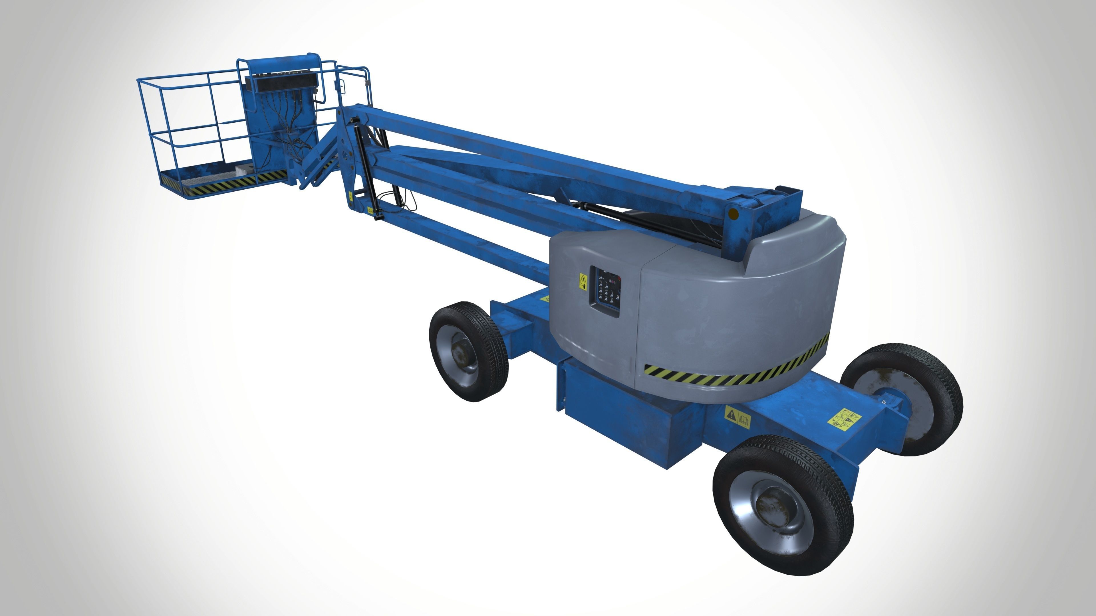 Boom Lift 3D model_5