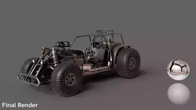 Dune Hopper 3D Model SUBD