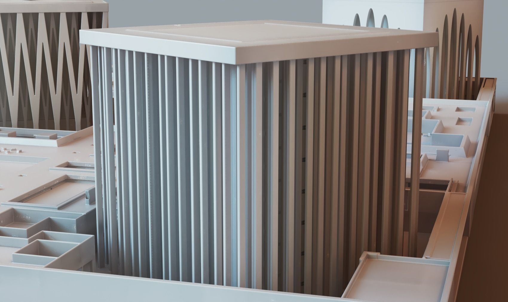 Abrahamic Family House in ABU DHABI  3D print model_4