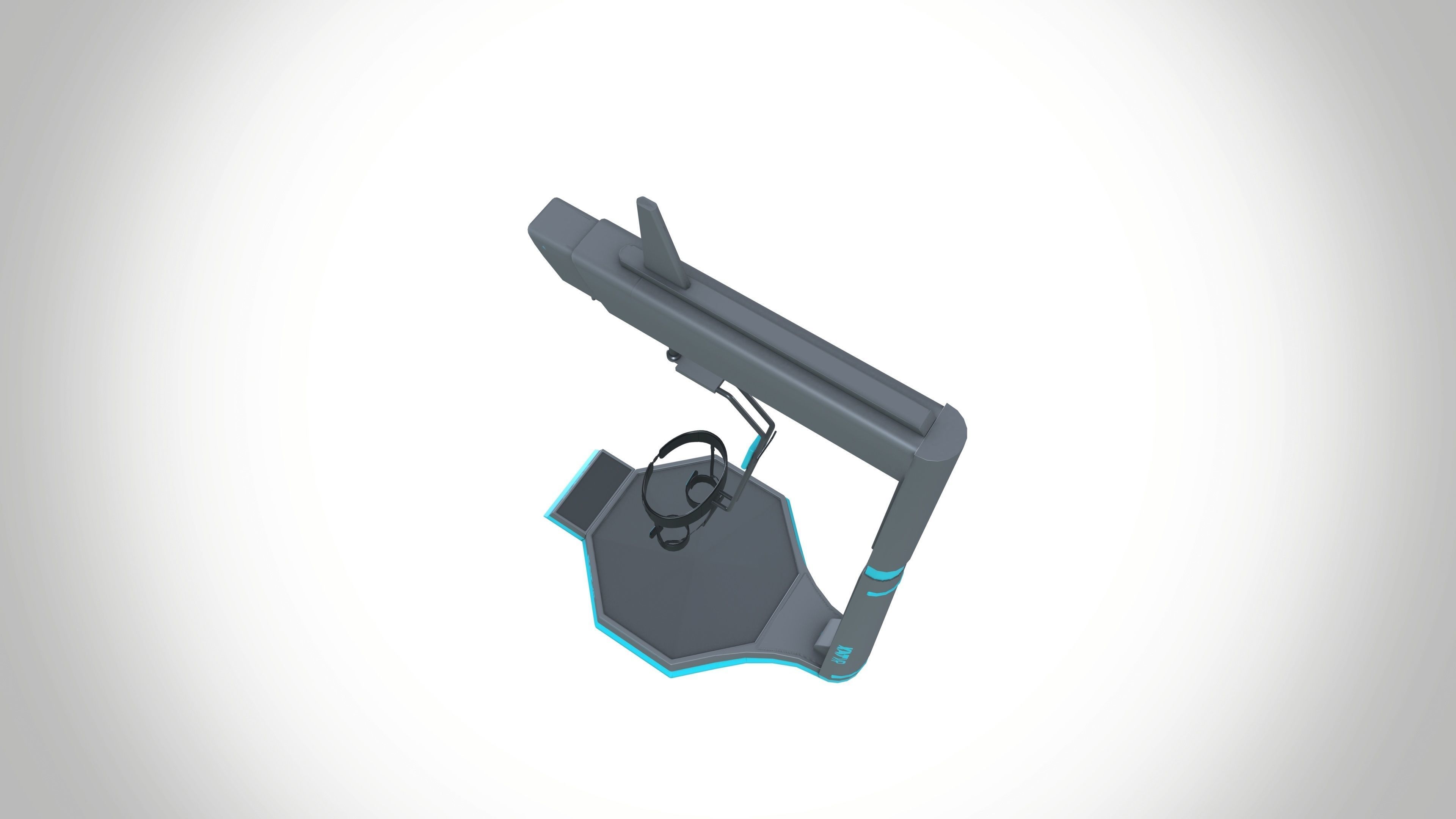 Kat VR walk Low-poly 3D model_6