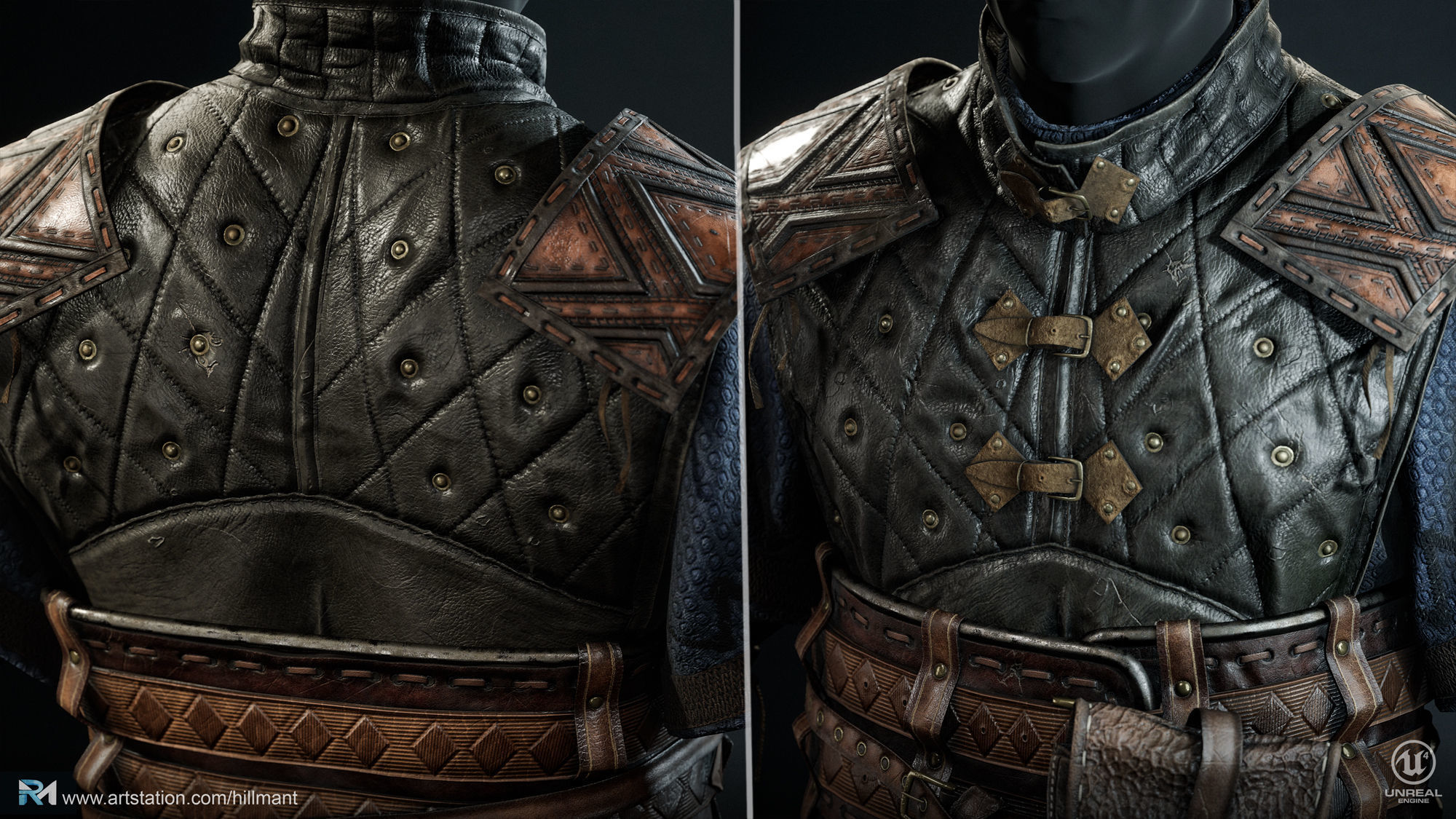 Viking Clothes Low-poly 3D model_5