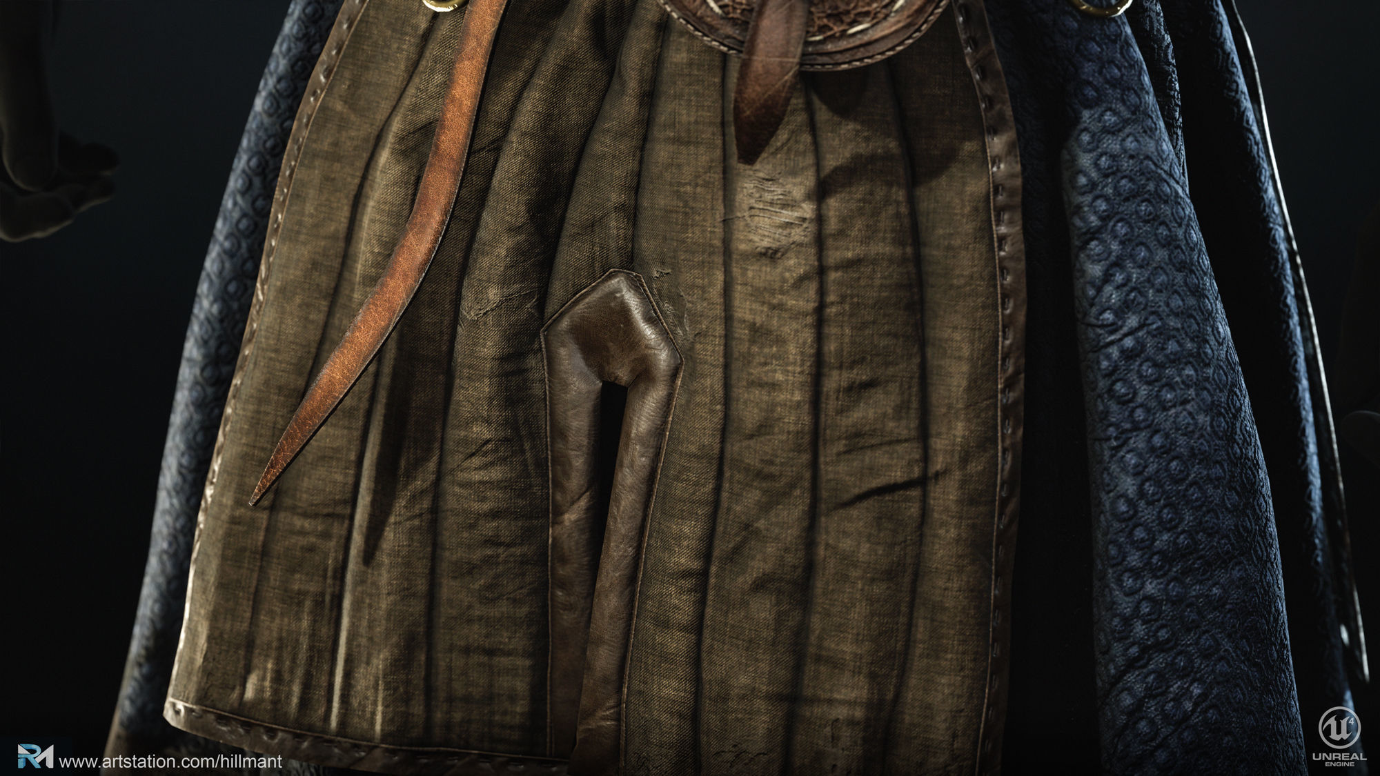 Viking Clothes Low-poly 3D model_8