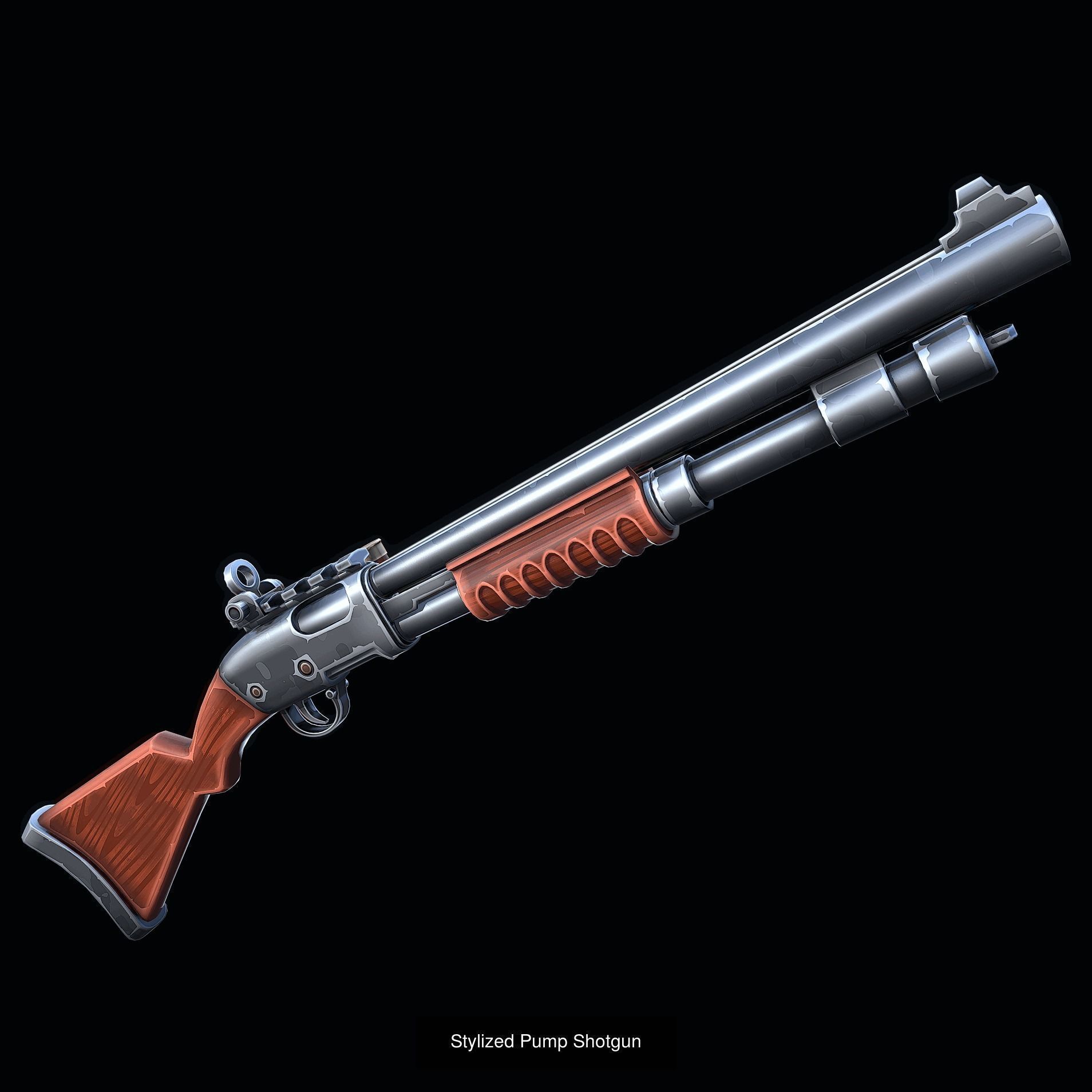 Collection of Stylized Firearms _18