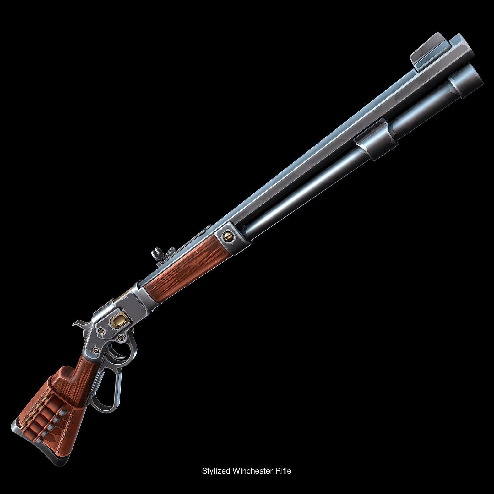 Collection of Stylized Firearms _17