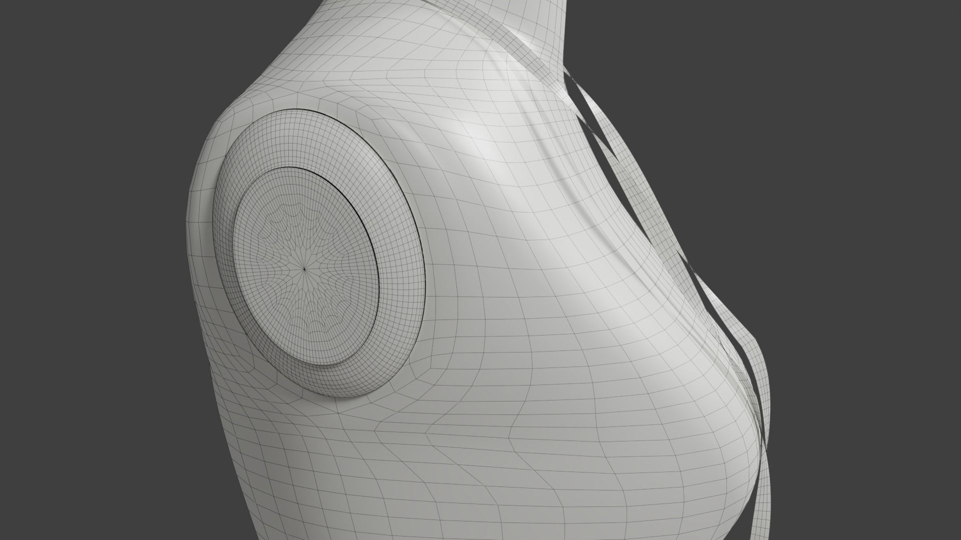 Rustic Atelier Mannequin with a Measuring Tape 3D model_24