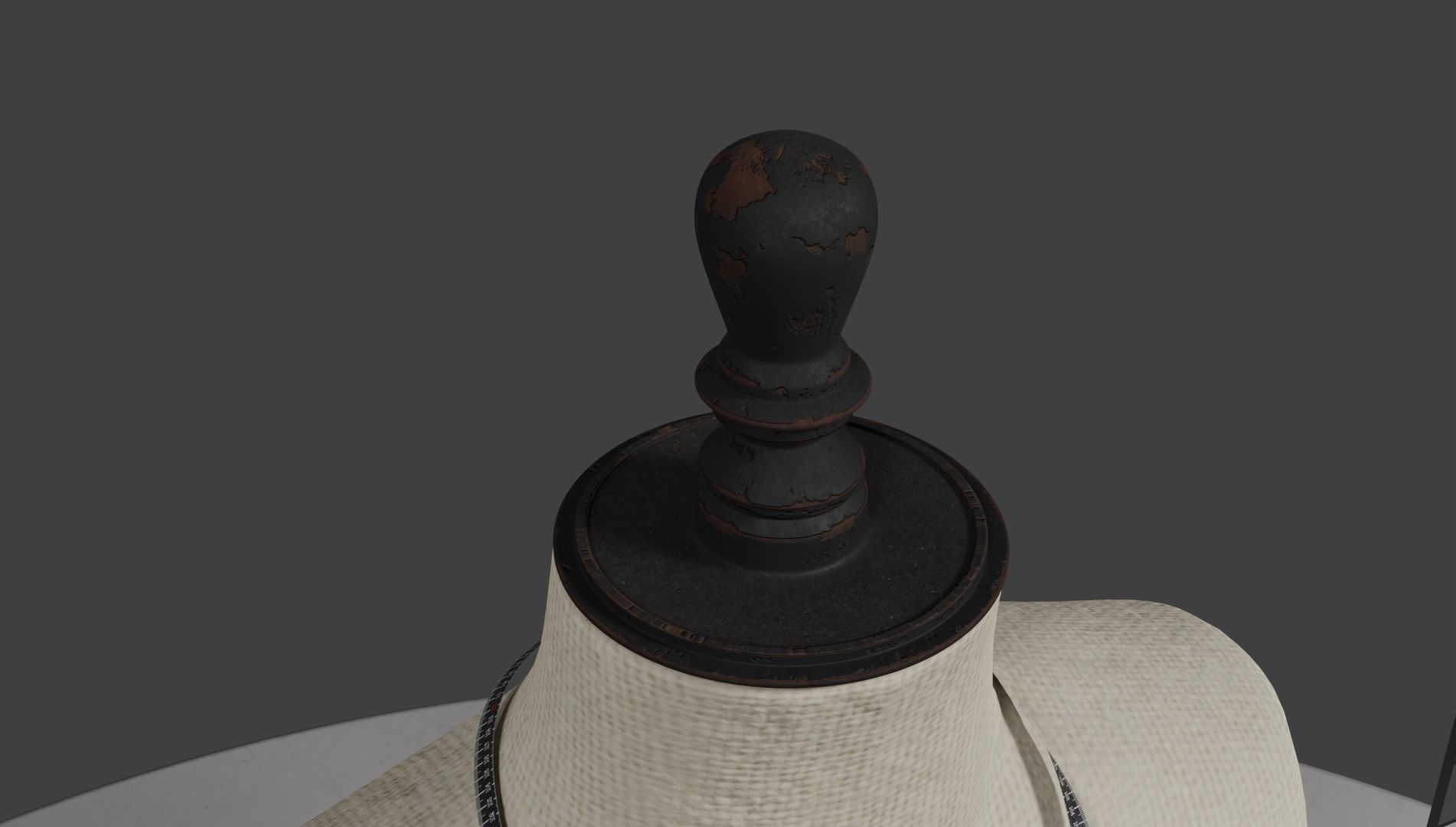 Rustic Atelier Mannequin with a Measuring Tape 3D model_16