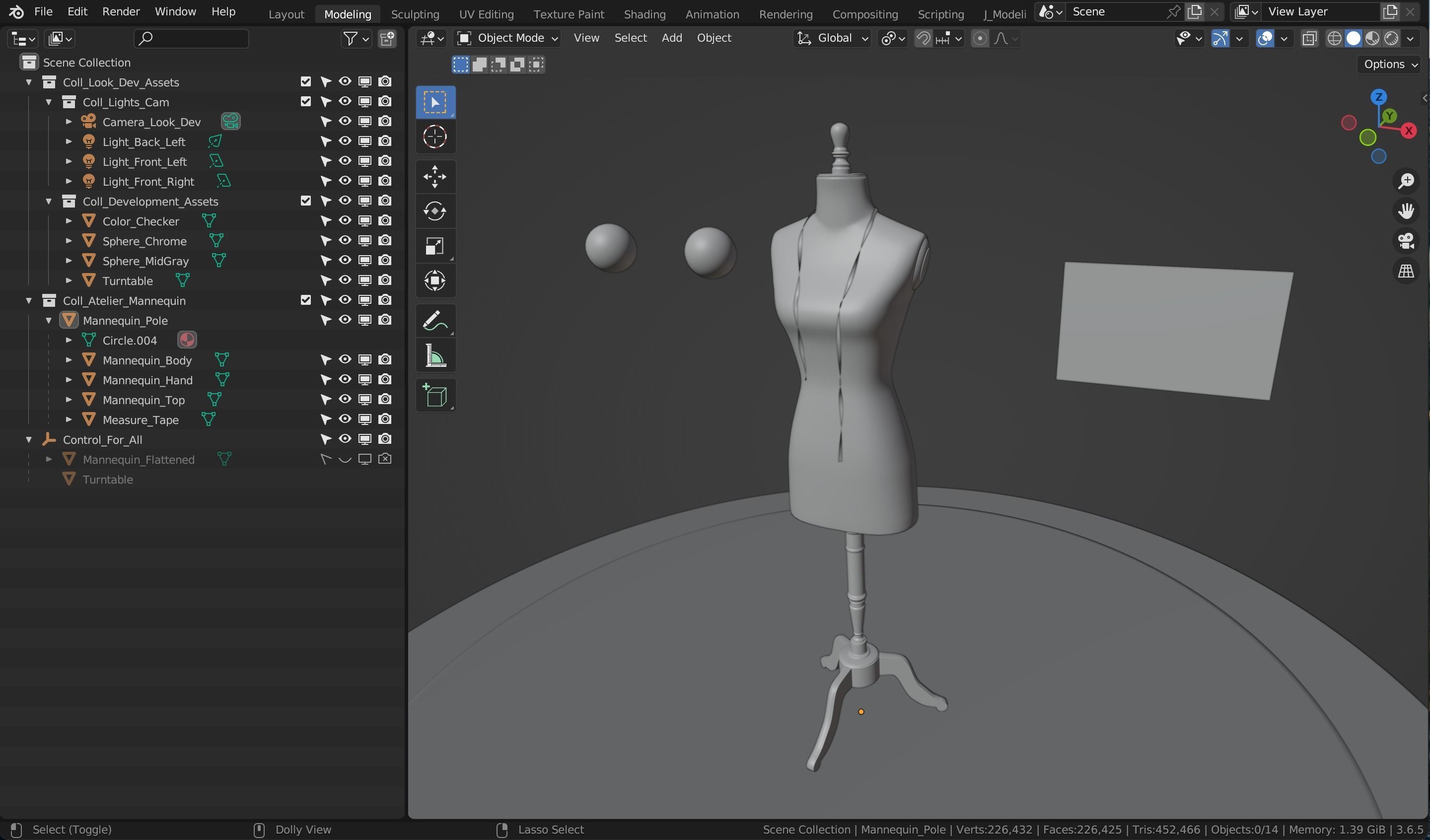 Rustic Atelier Mannequin with a Measuring Tape 3D model_31