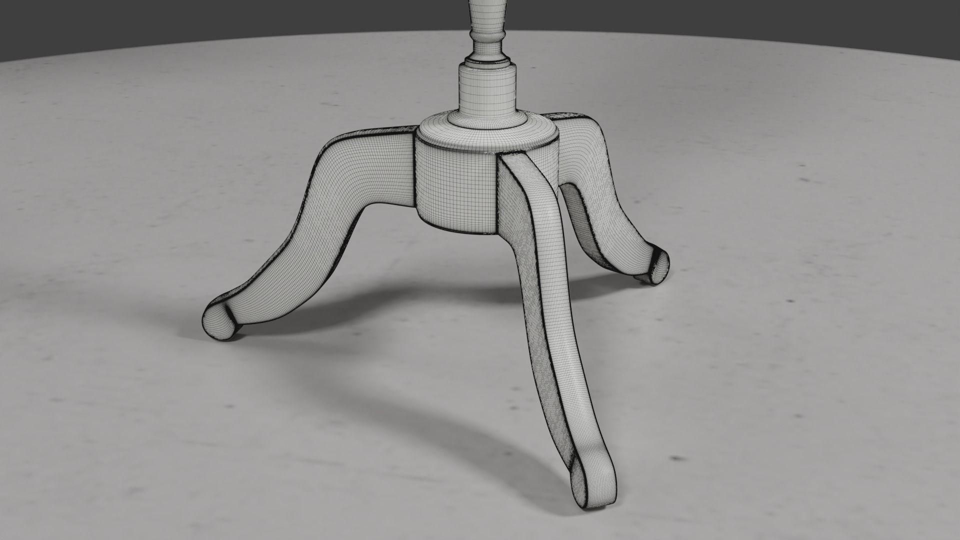 Rustic Atelier Mannequin with a Measuring Tape 3D model_25