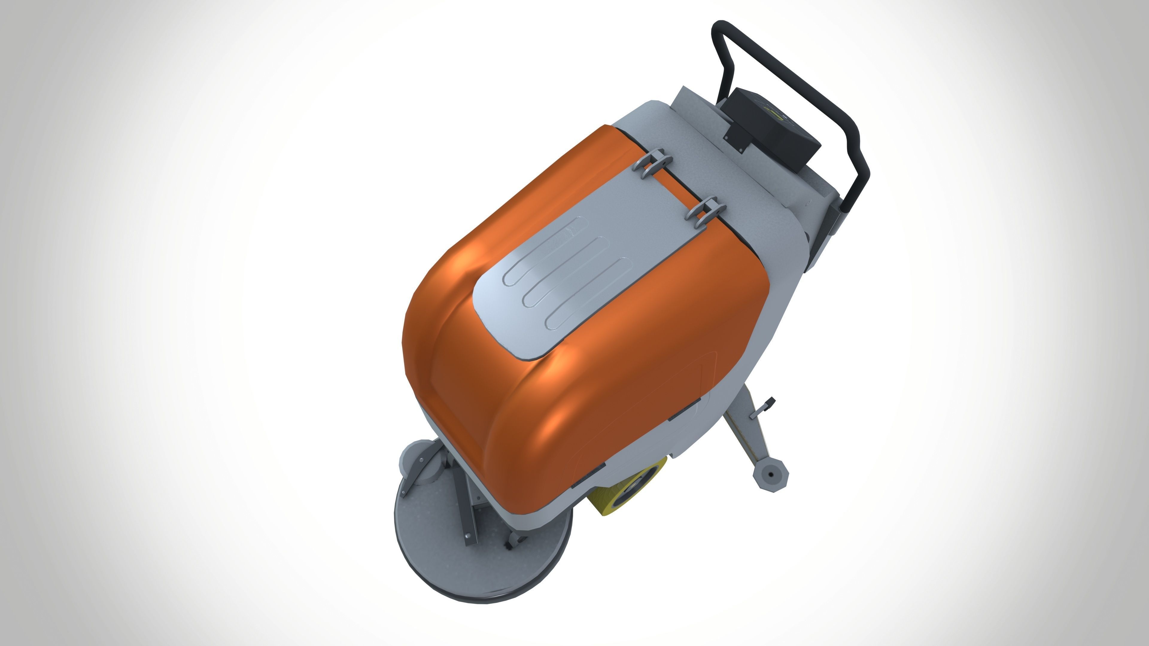Floor Cleaner Machine 3D model_7