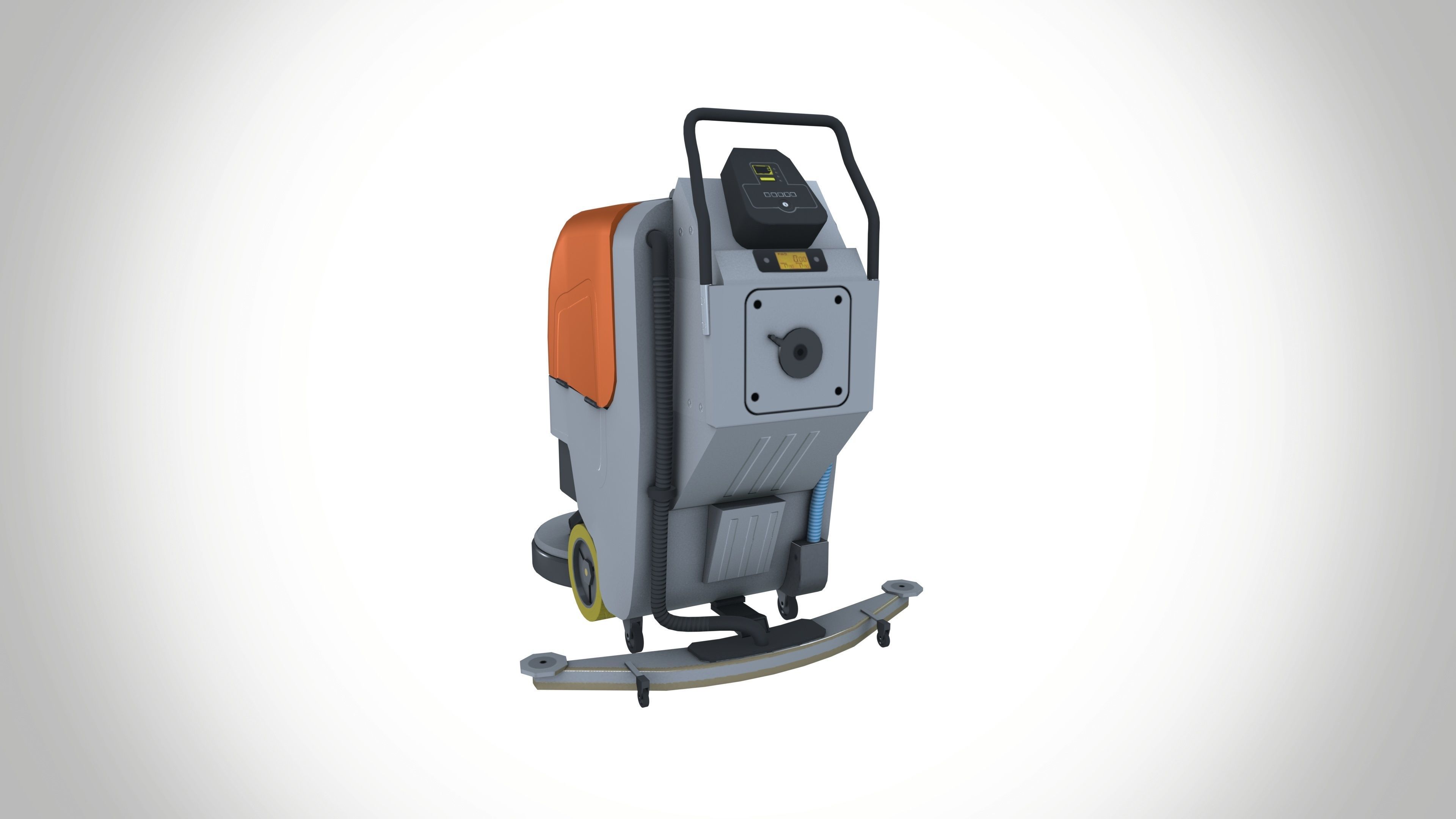 Floor Cleaner Machine 3D model_3