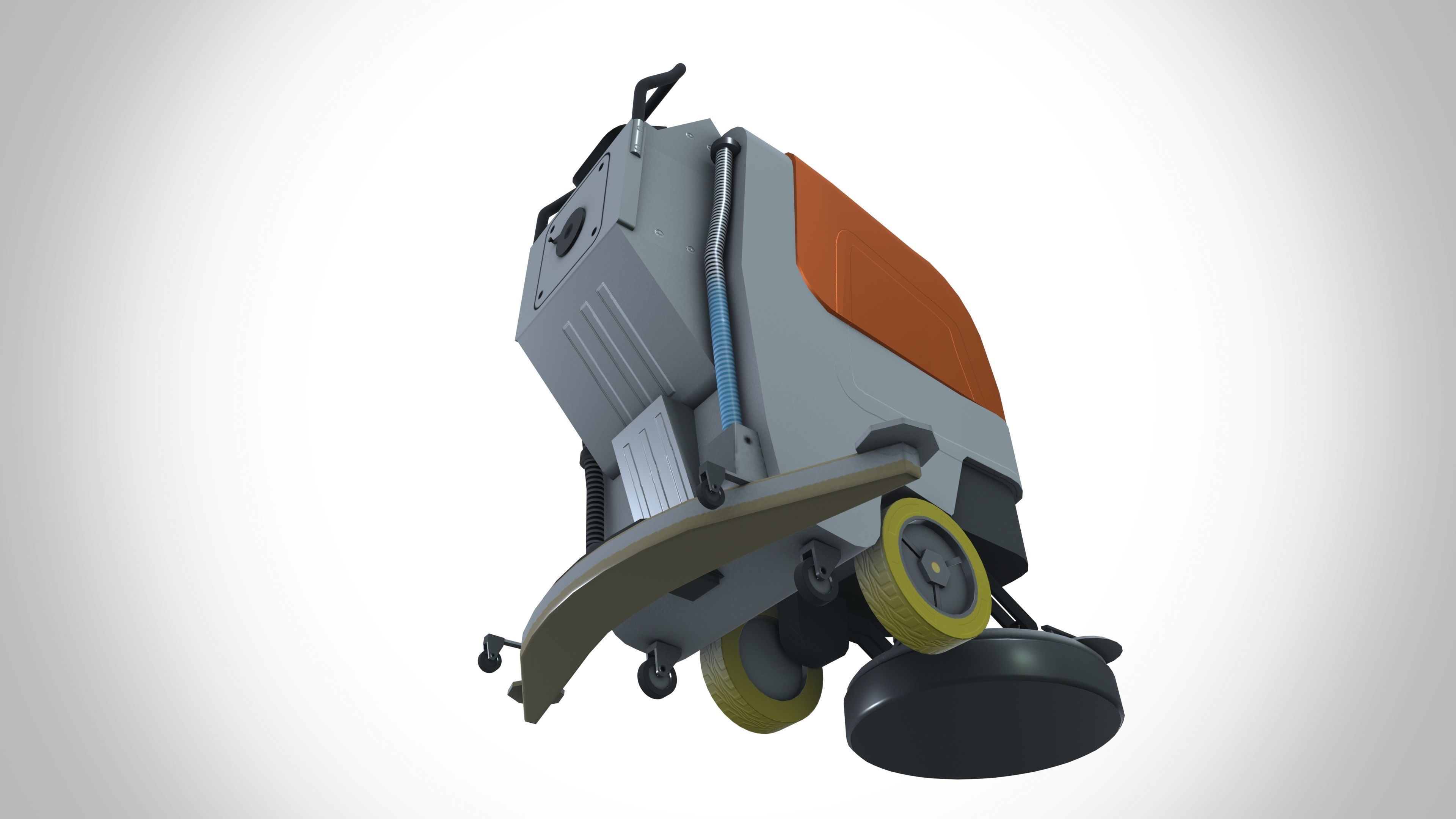 Floor Cleaner Machine 3D model_5