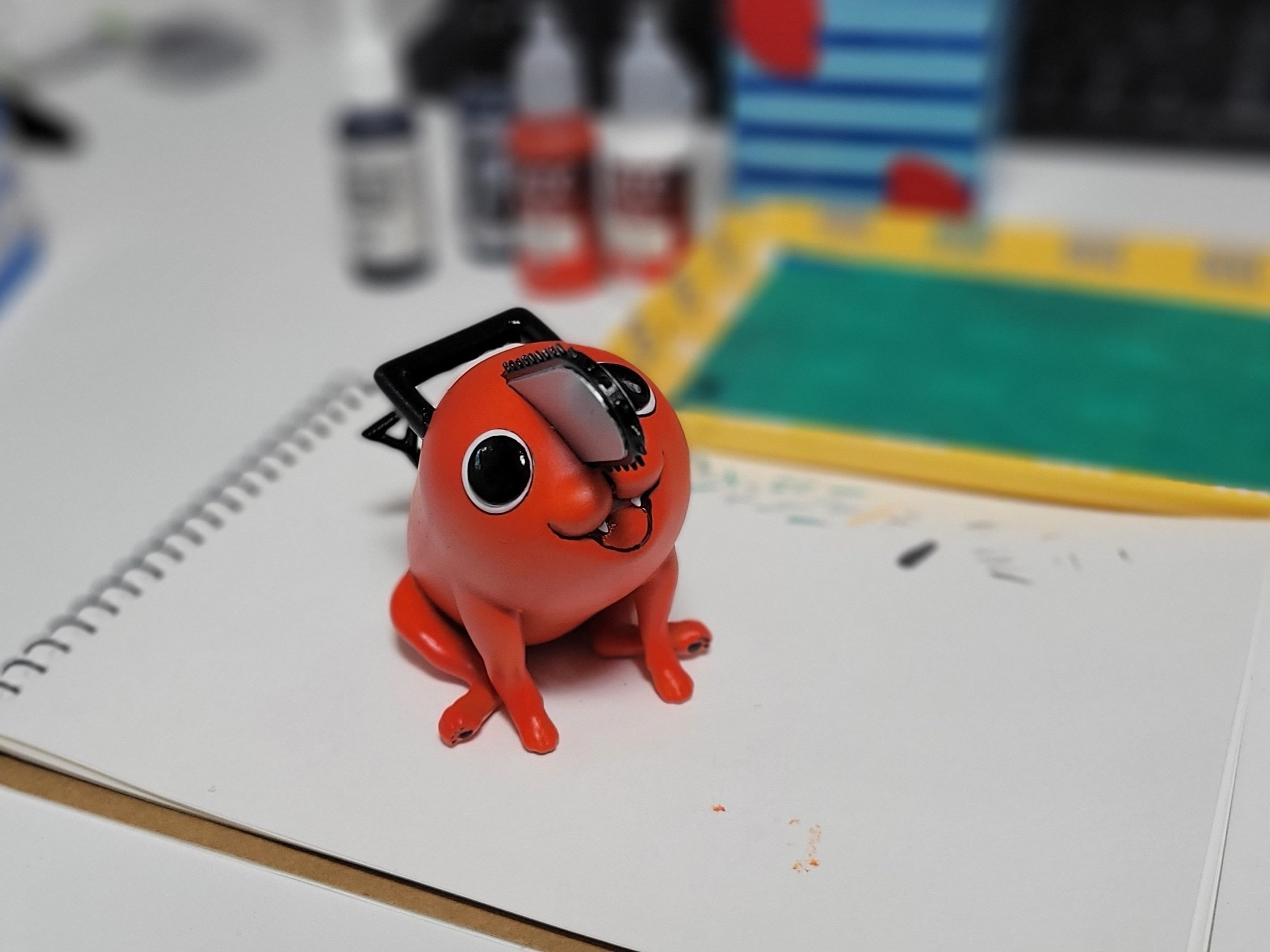 CHAINSAW MAN POCHITA  3D print model_5