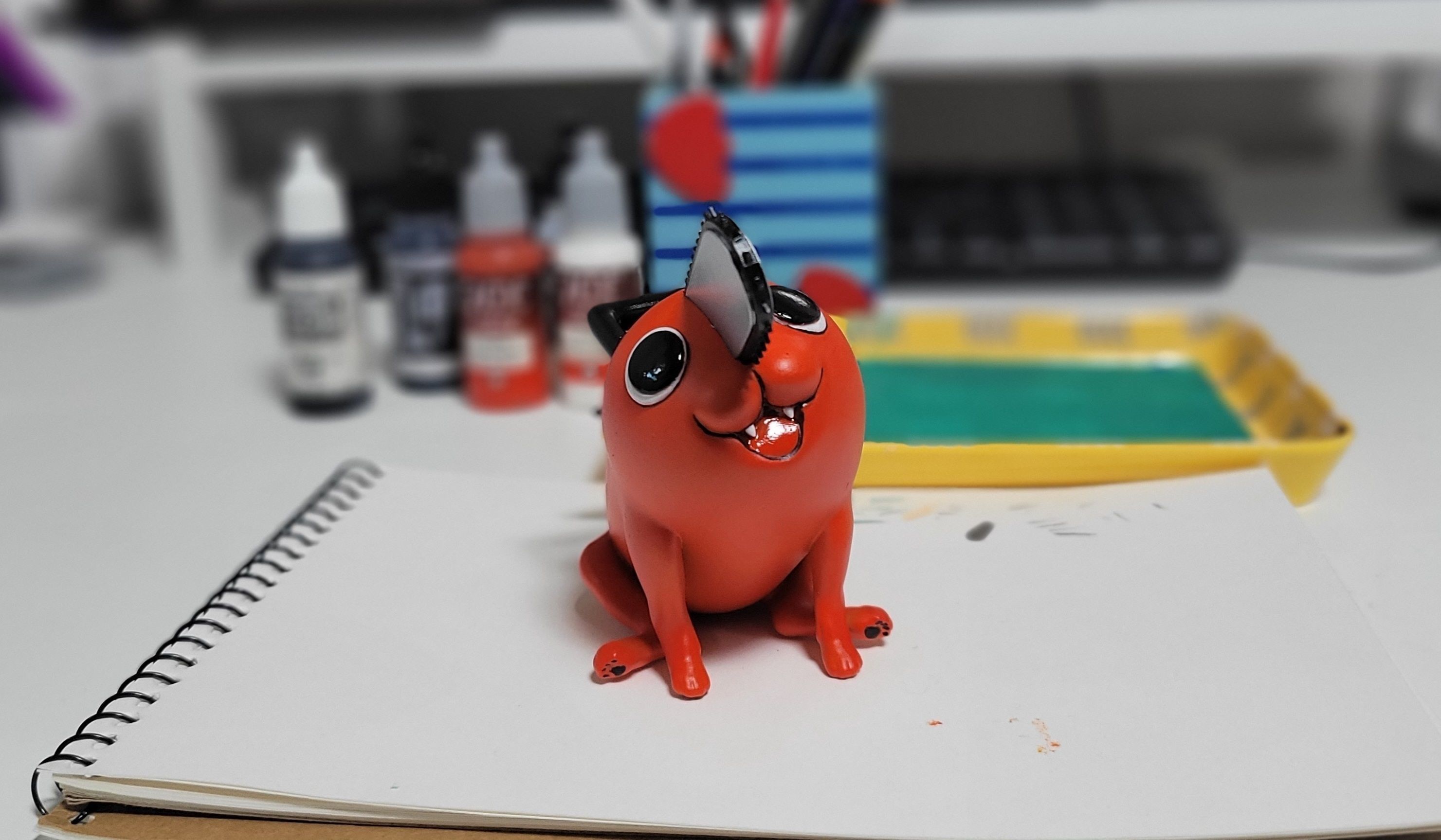 CHAINSAW MAN POCHITA  3D print model_2