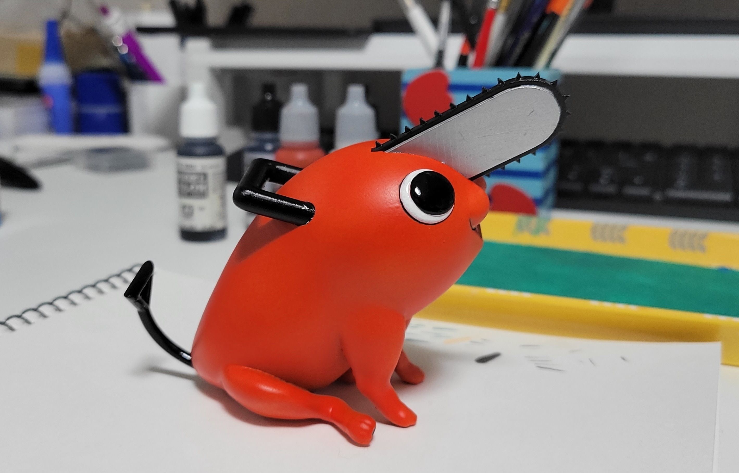 CHAINSAW MAN POCHITA  3D print model_1