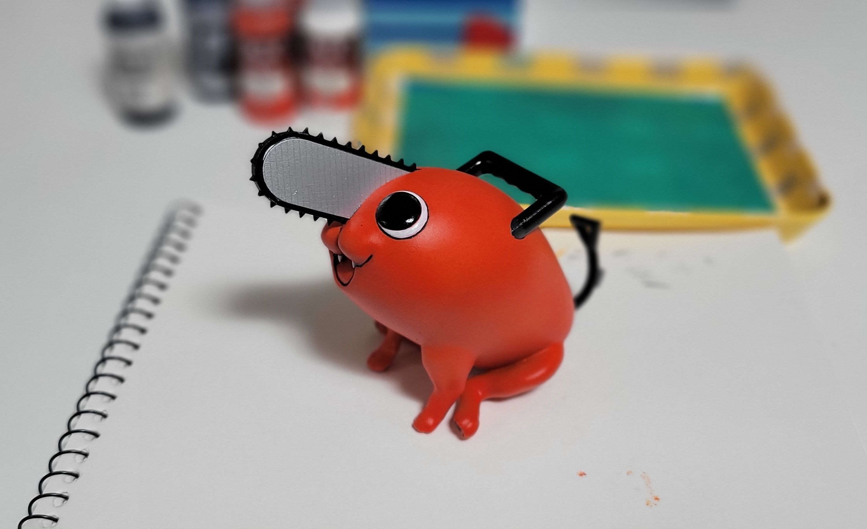 CHAINSAW MAN POCHITA  3D print model_3