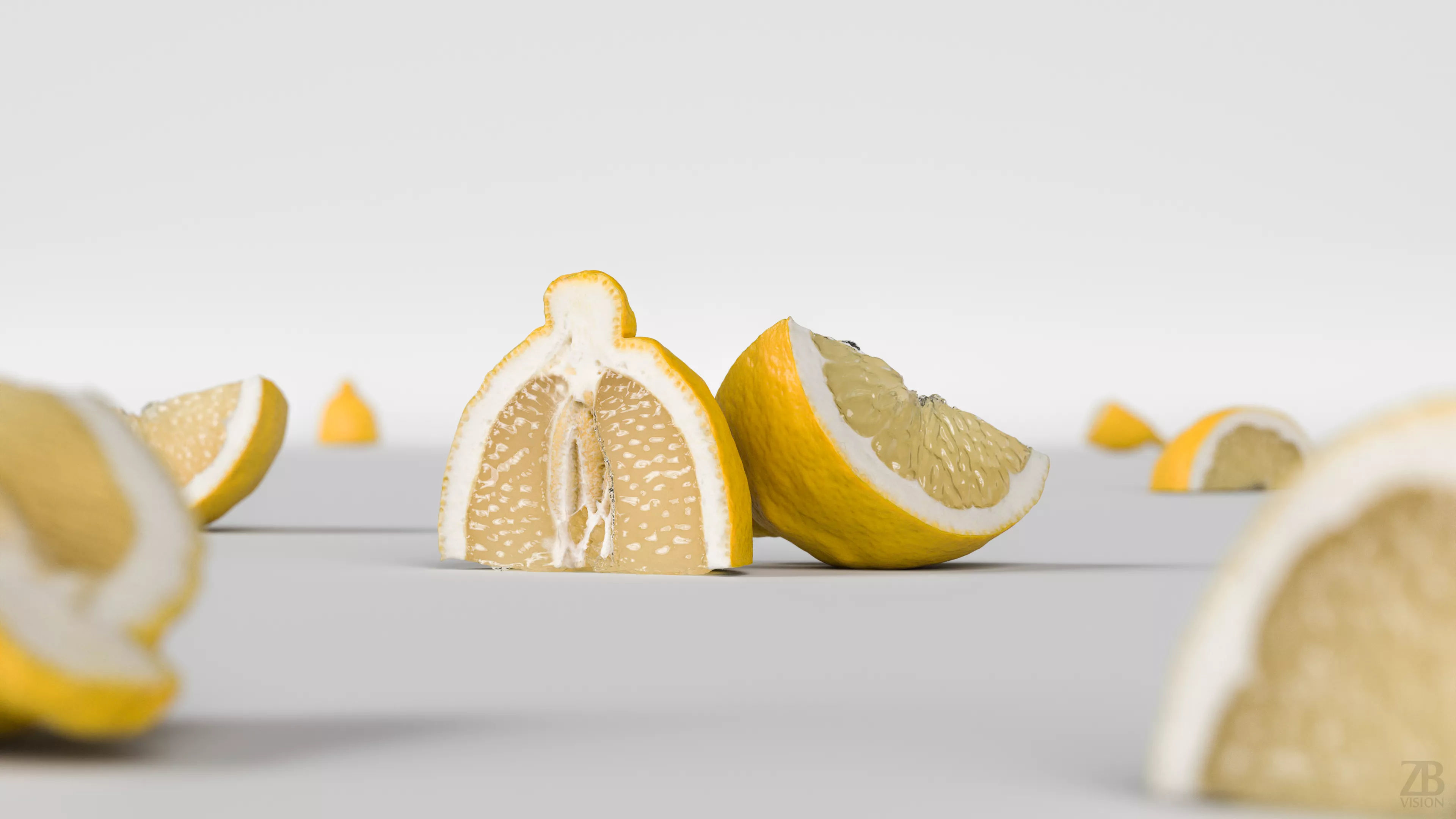 Lemon 3D model_1