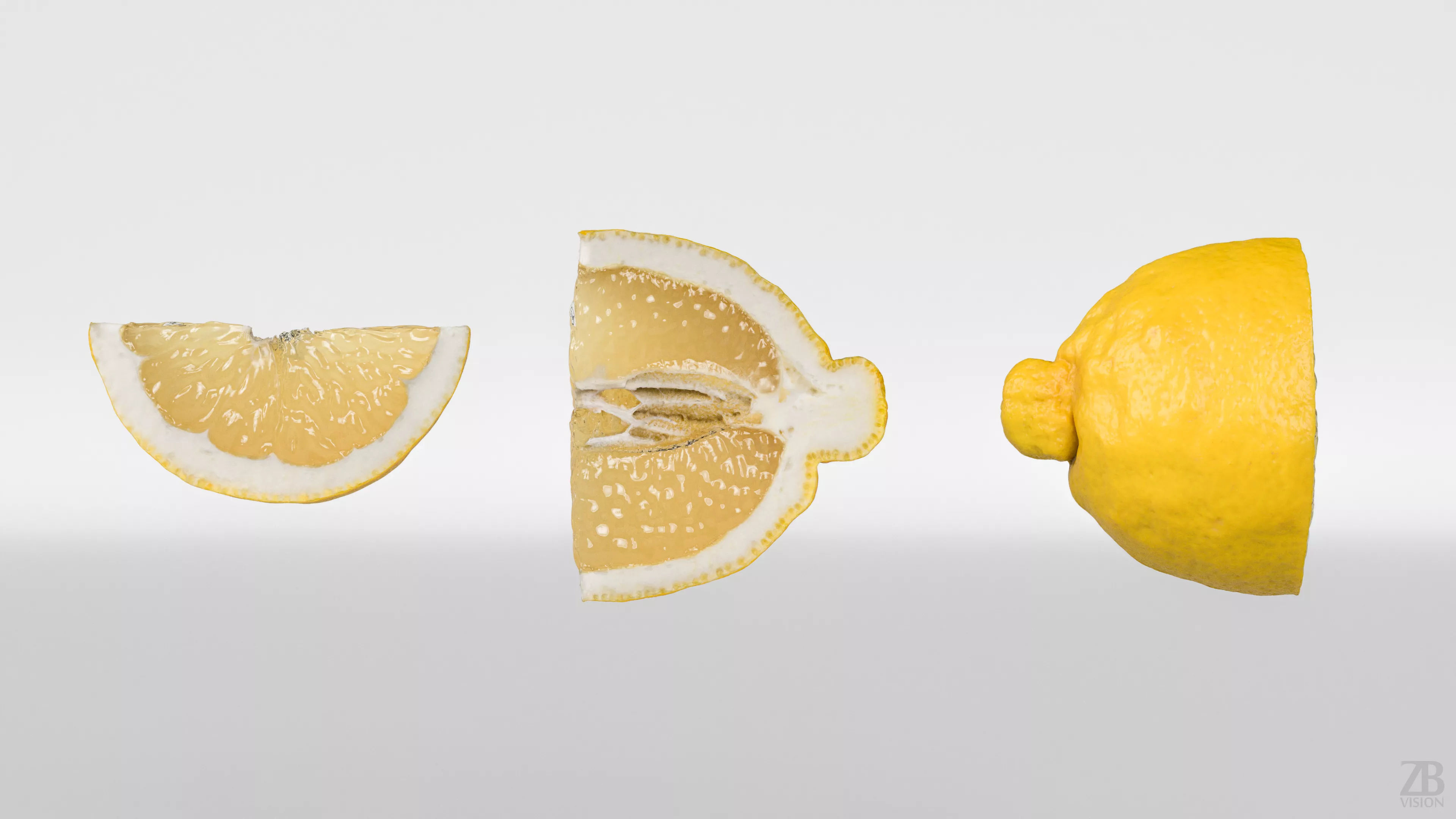 Lemon 3D model_4