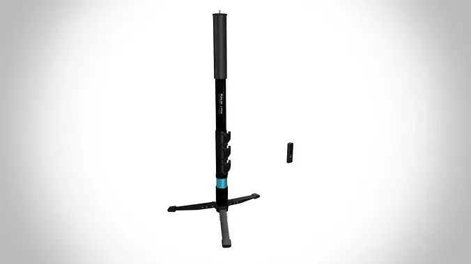 Ricoh theta with Stand 3D model