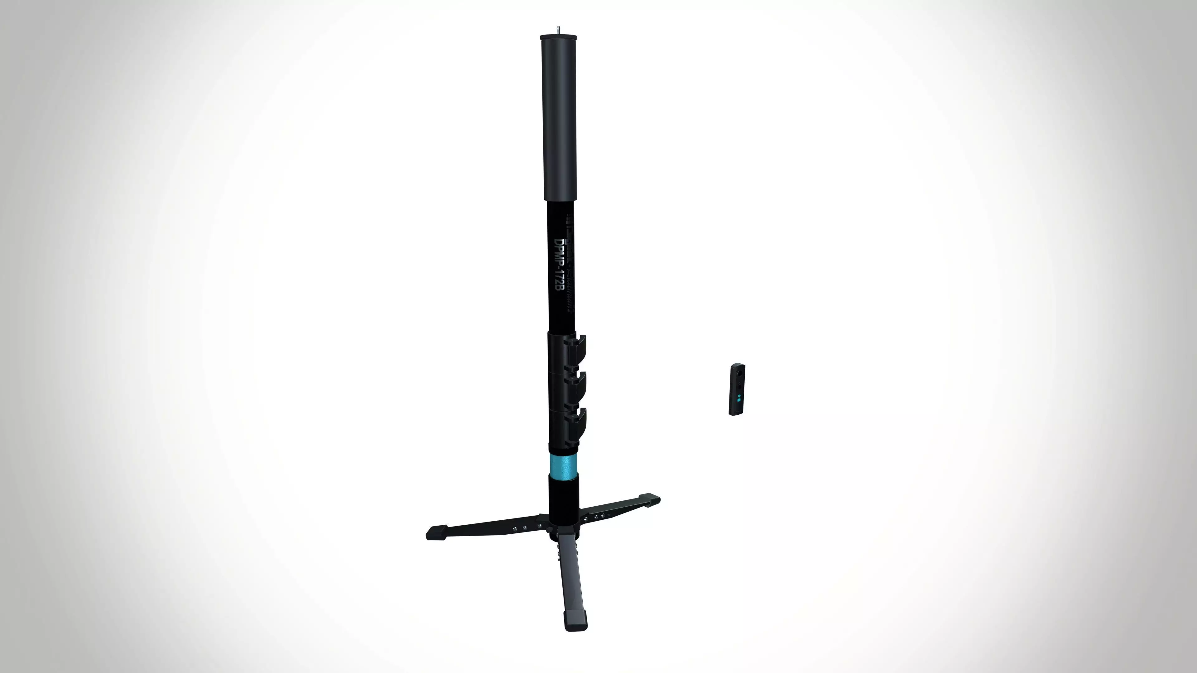 Ricoh theta with Stand 3D model_0