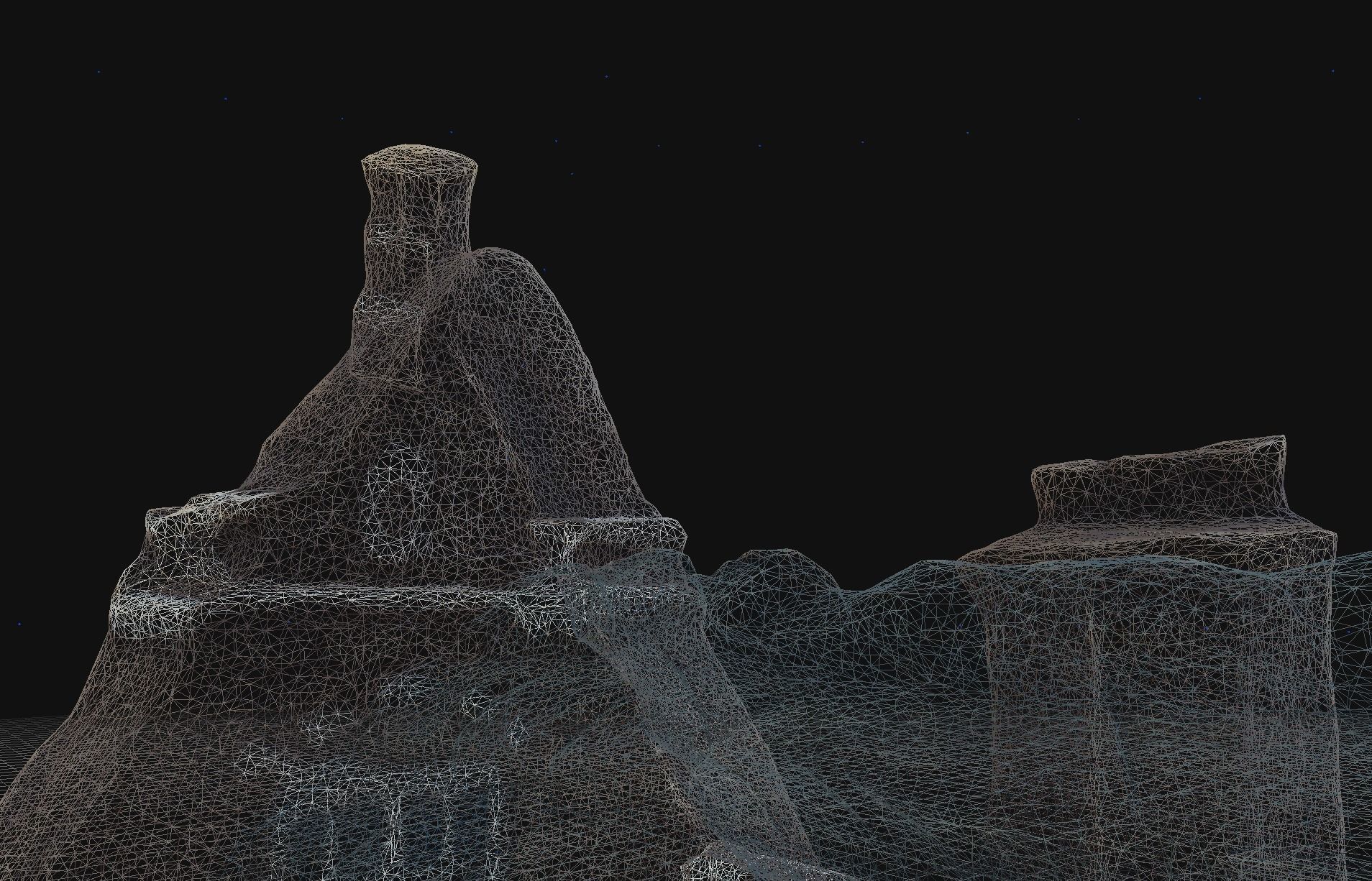 House 2 old hand made stone house based of off Amsterdam 3D model_7