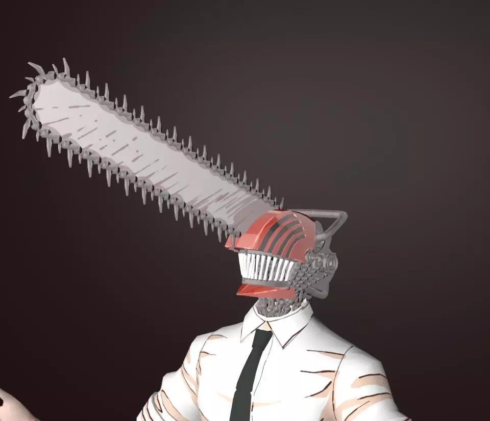 denji mmd 3D model_0