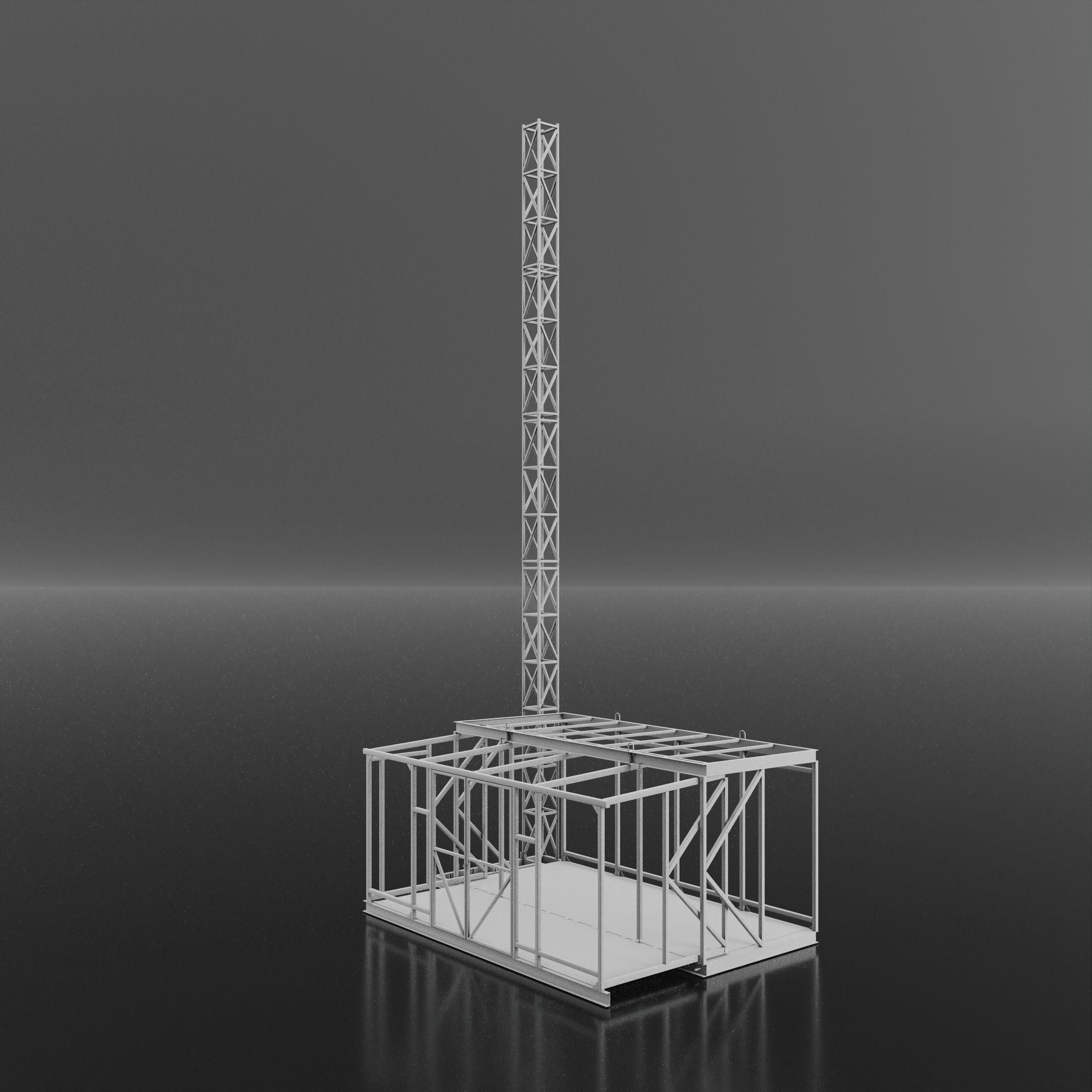 Boiler room 3D model_4