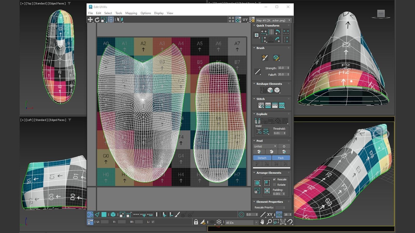 Shoe Last CG 3D model_3